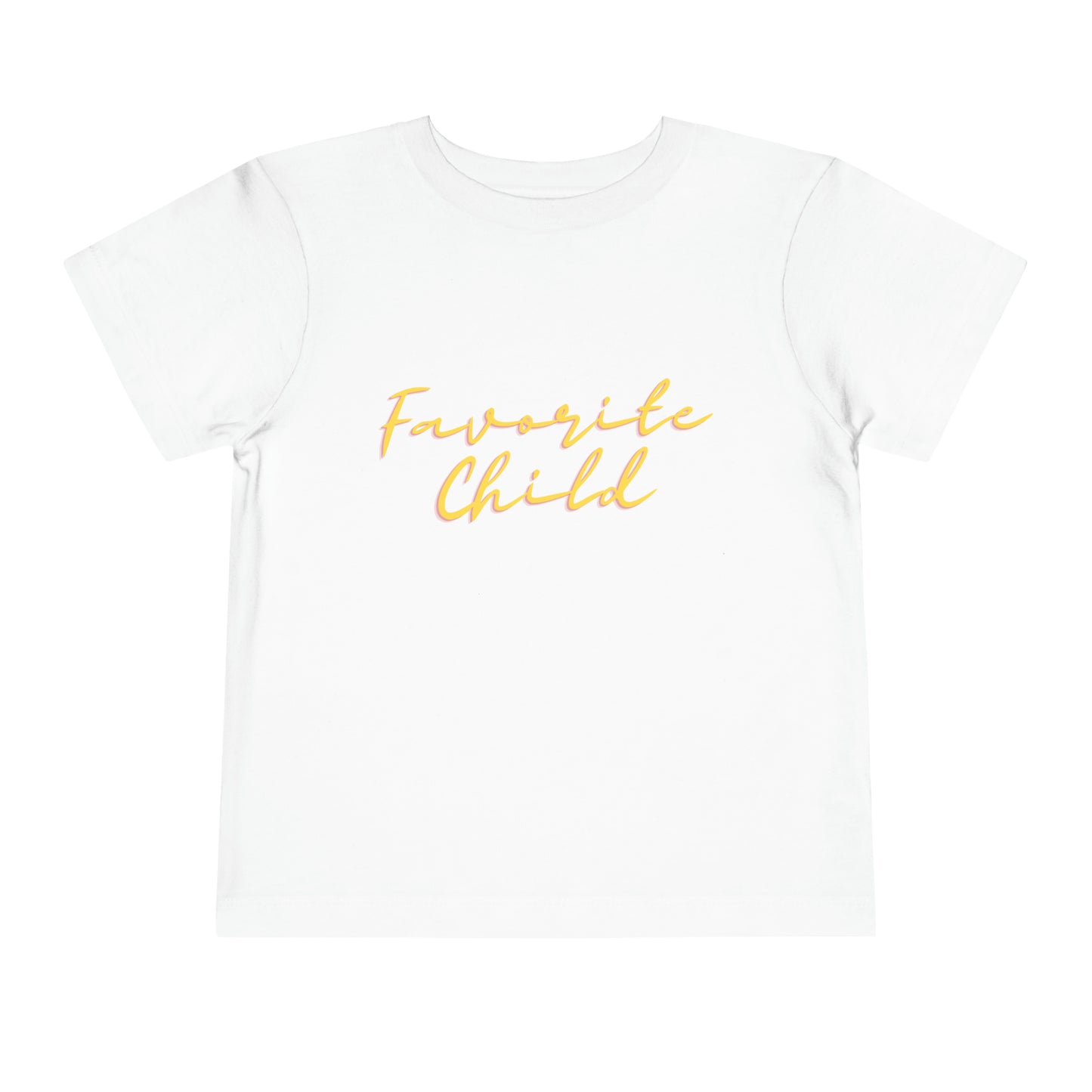 Favorite Child Toddler Short Sleeve Tee