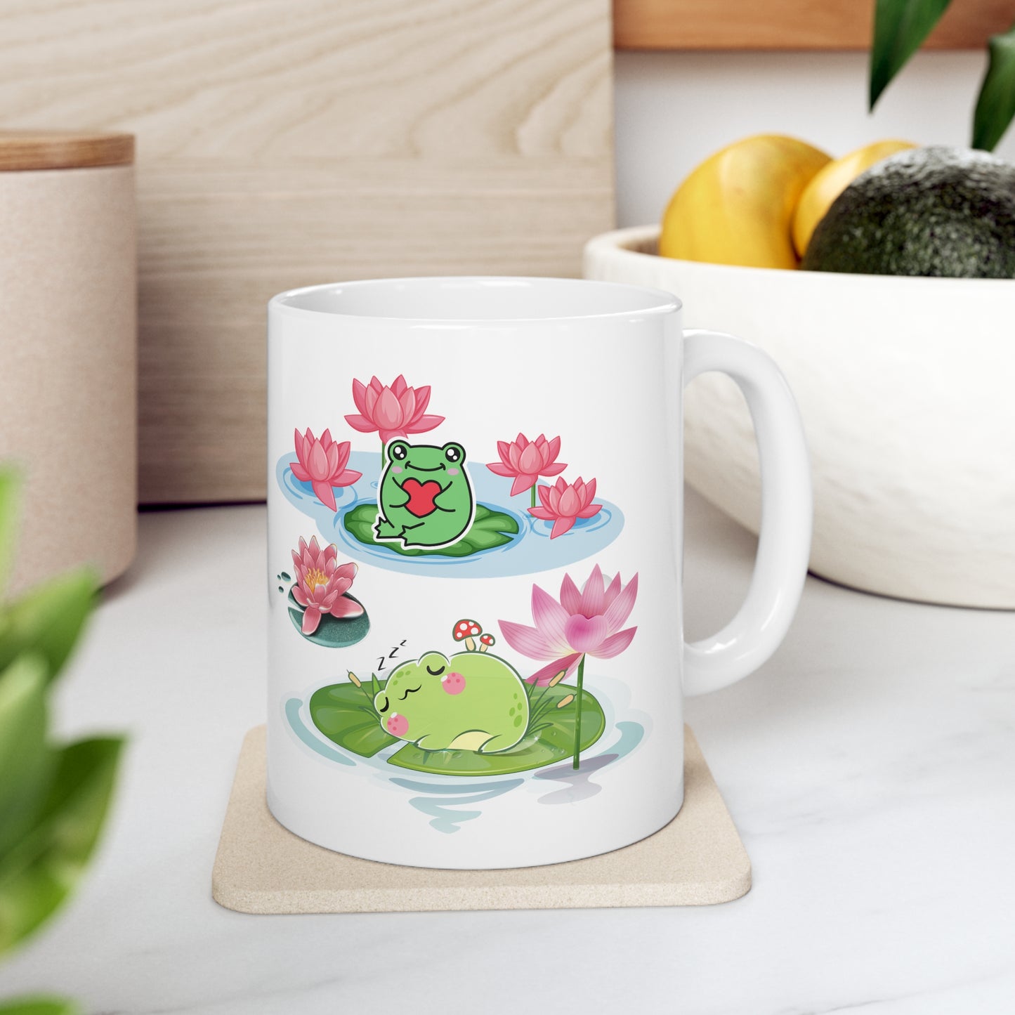 Frog Ceramic Mug 11oz