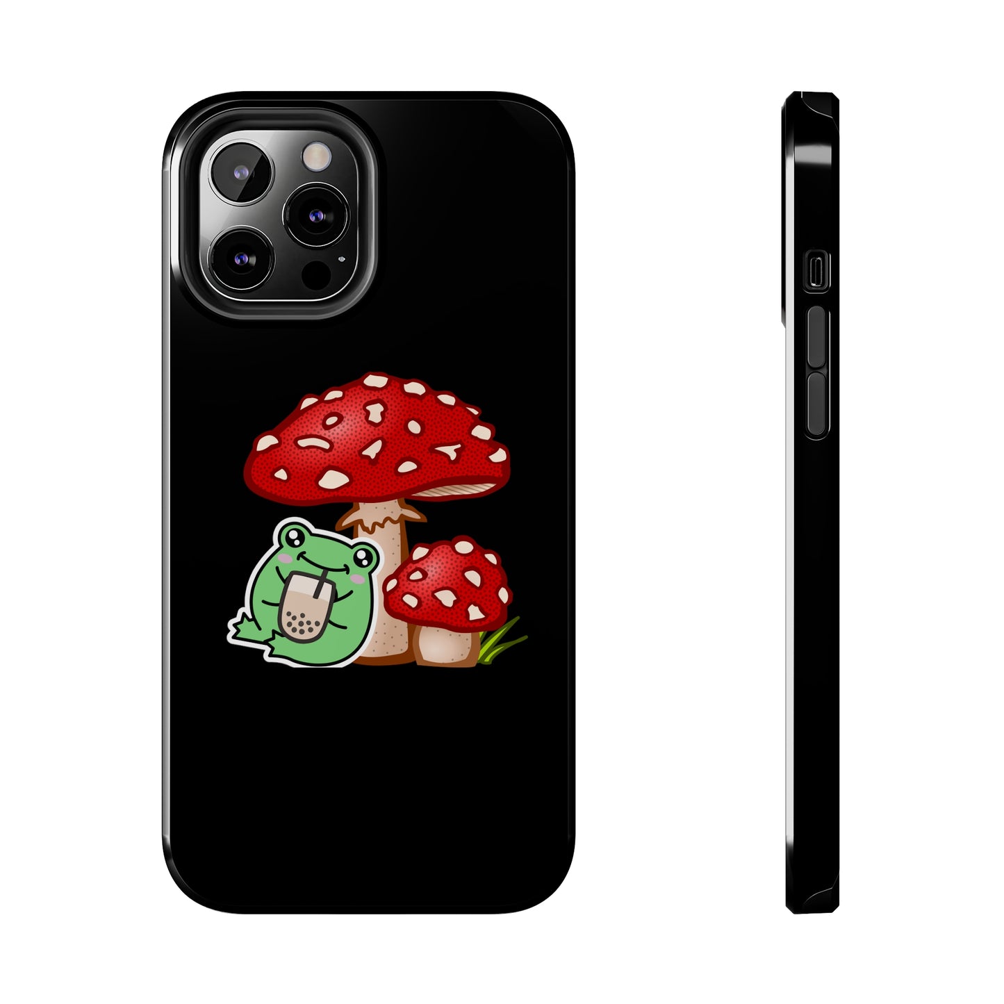 Frog Mushroom Tough Phone Cases