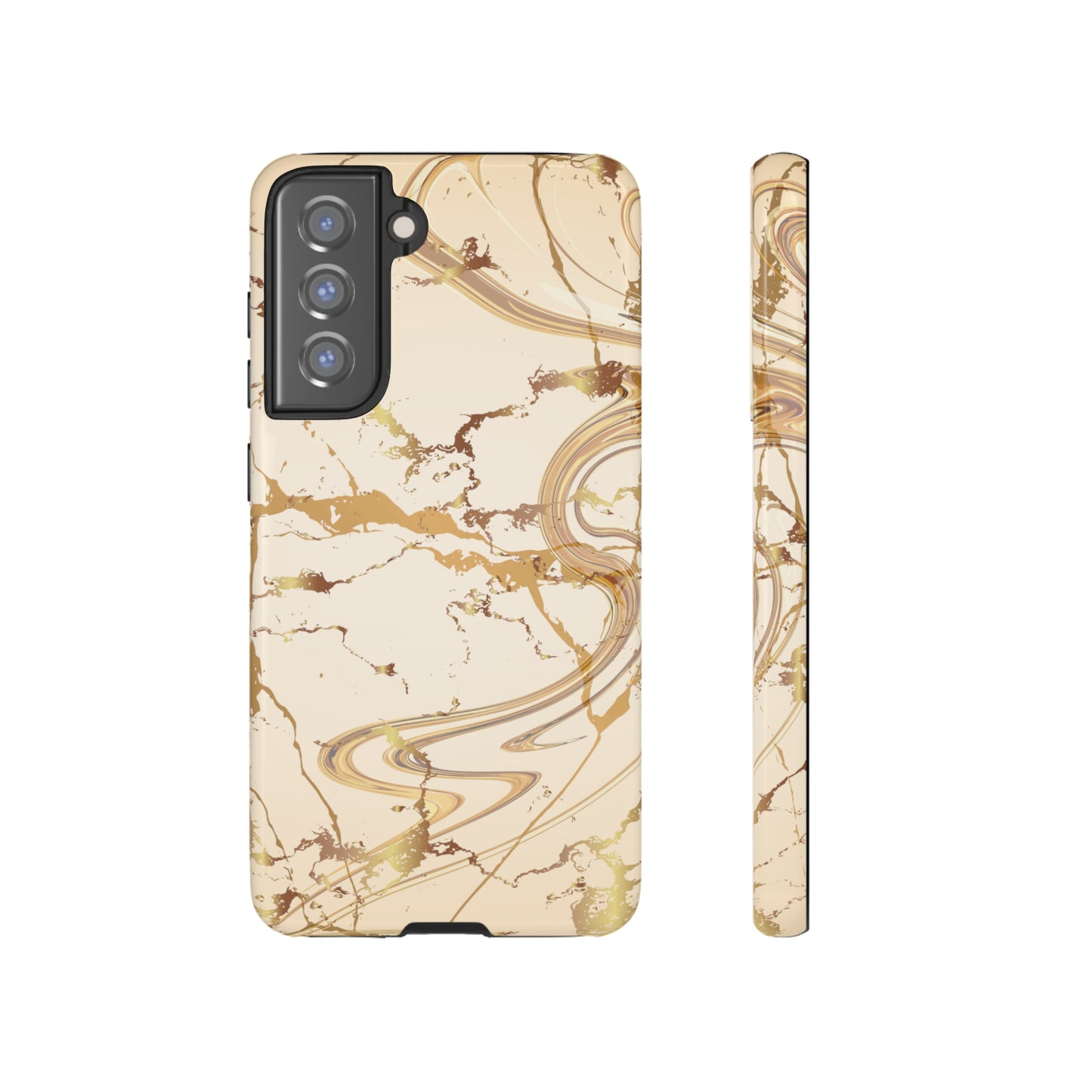 Gold Marble Tough Cases