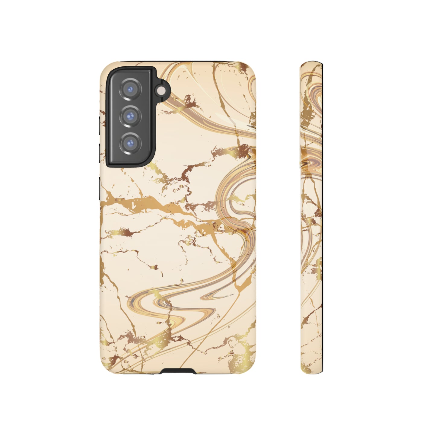 Gold Marble Tough Cases