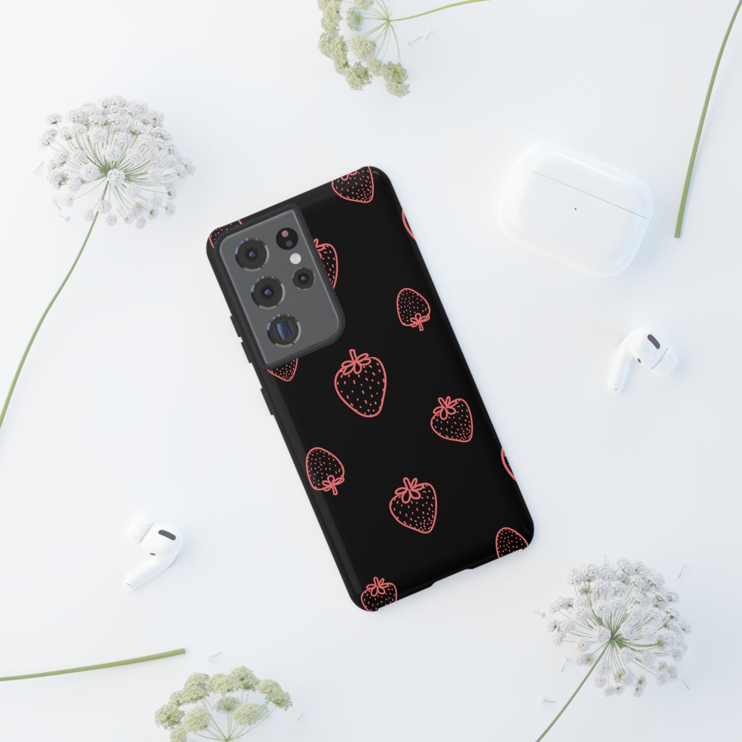 Strawberries Phone Tough Cases