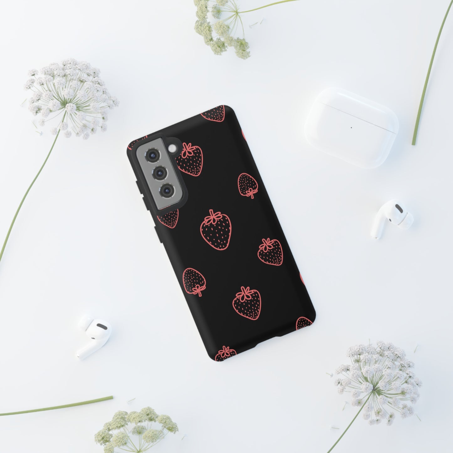 Strawberries Phone Tough Cases