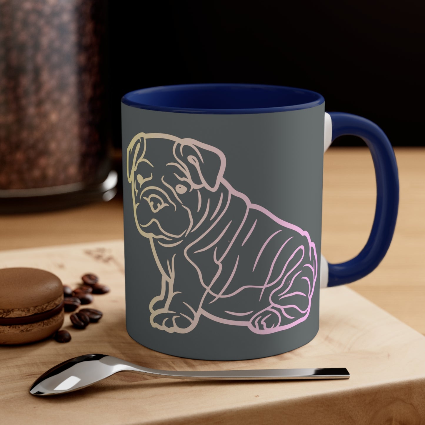 English Bulldog Accent Coffee Mug, 11oz