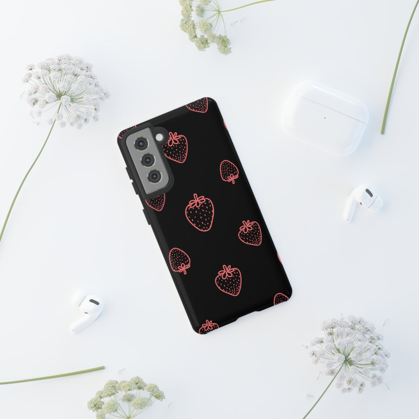 Strawberries Phone Tough Cases