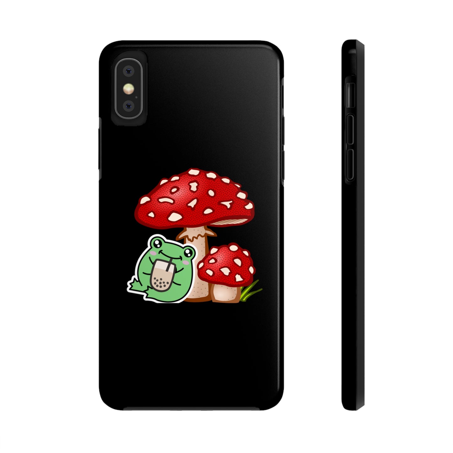 Frog Mushroom Tough Phone Cases