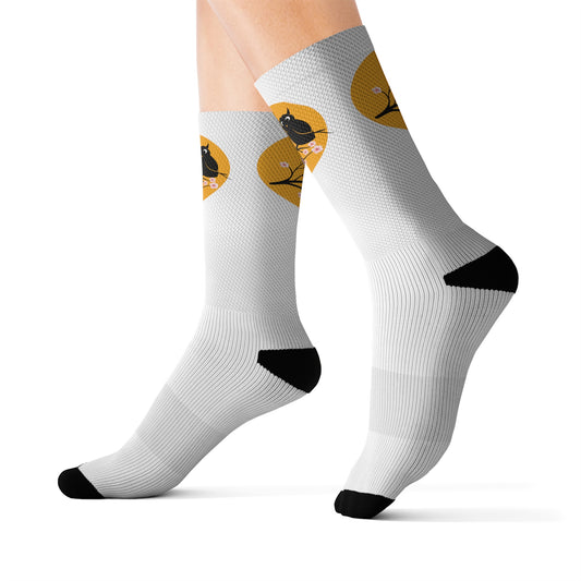 Owl Sublimation Socks