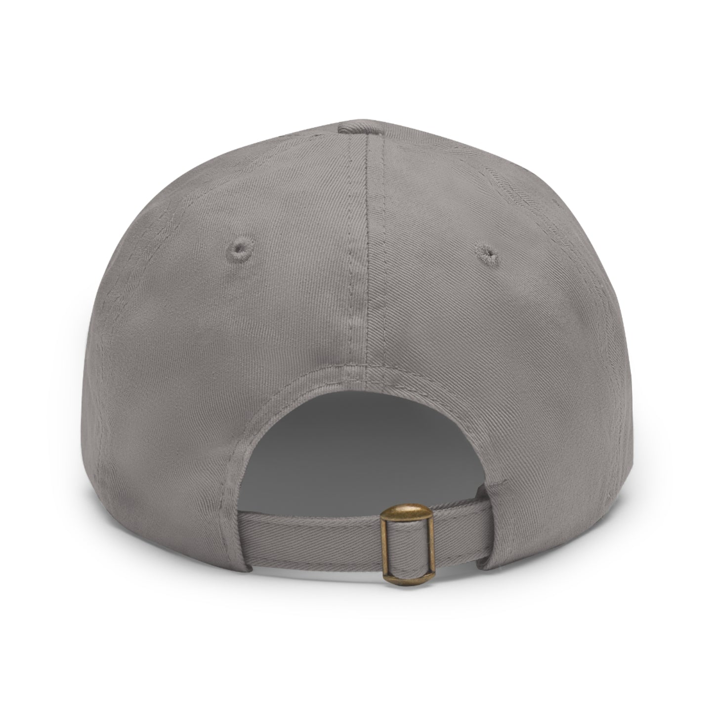 Mushroom Hat with Leather Patch (Round)