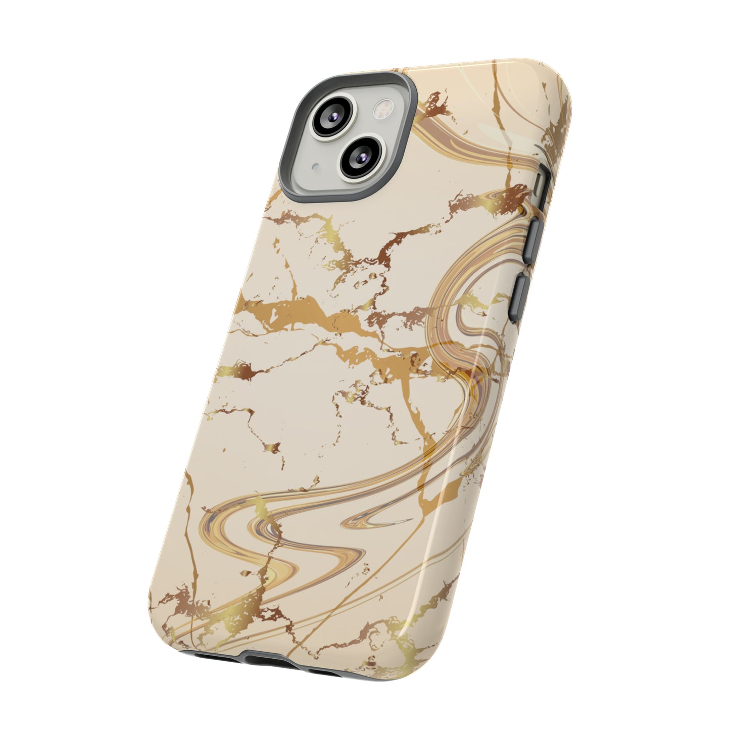 Gold Marble Tough Cases