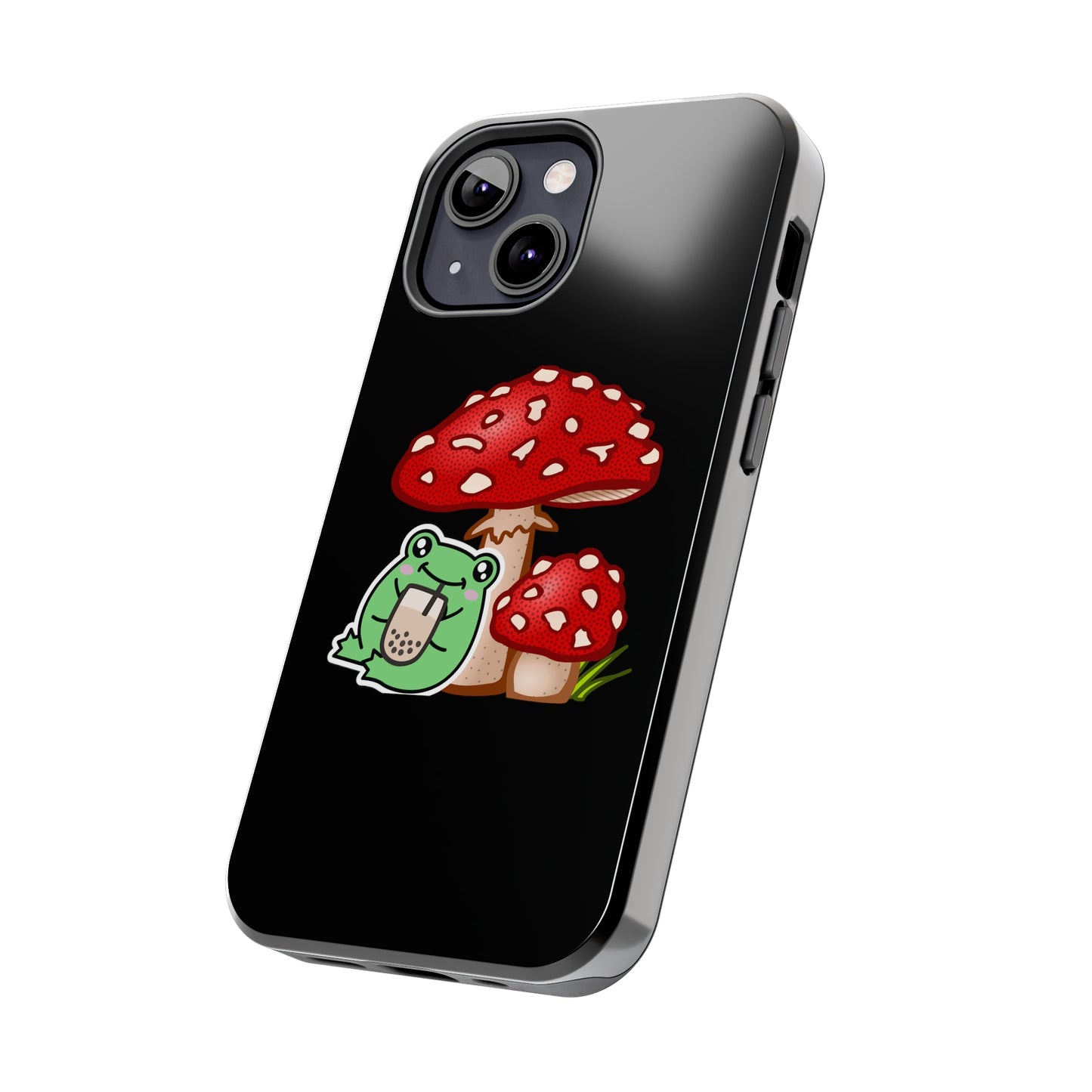 Frog Mushroom Tough Phone Cases