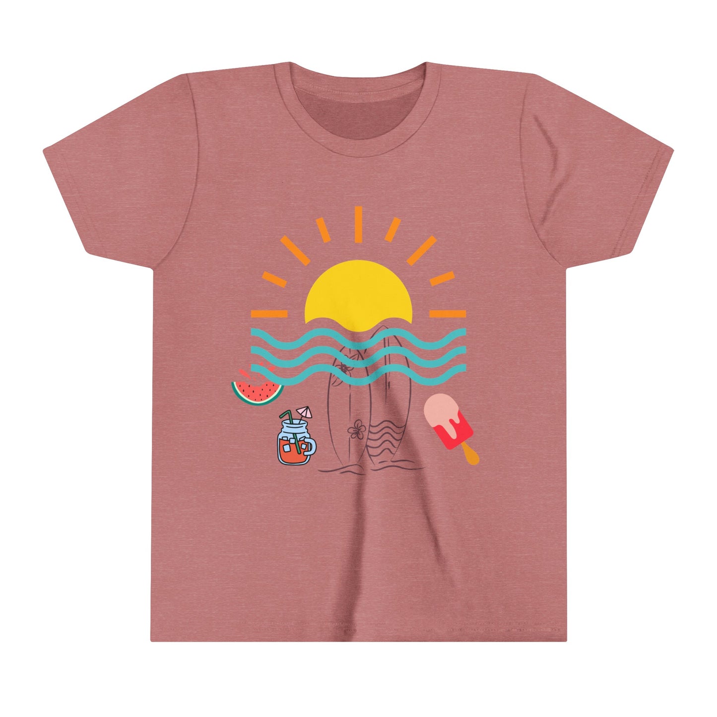 Summer Vibes Youth Short Sleeve Tee