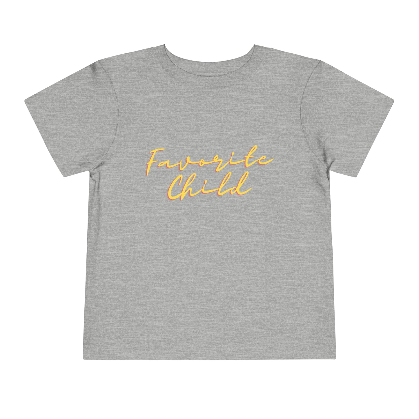 Favorite Child Toddler Short Sleeve Tee