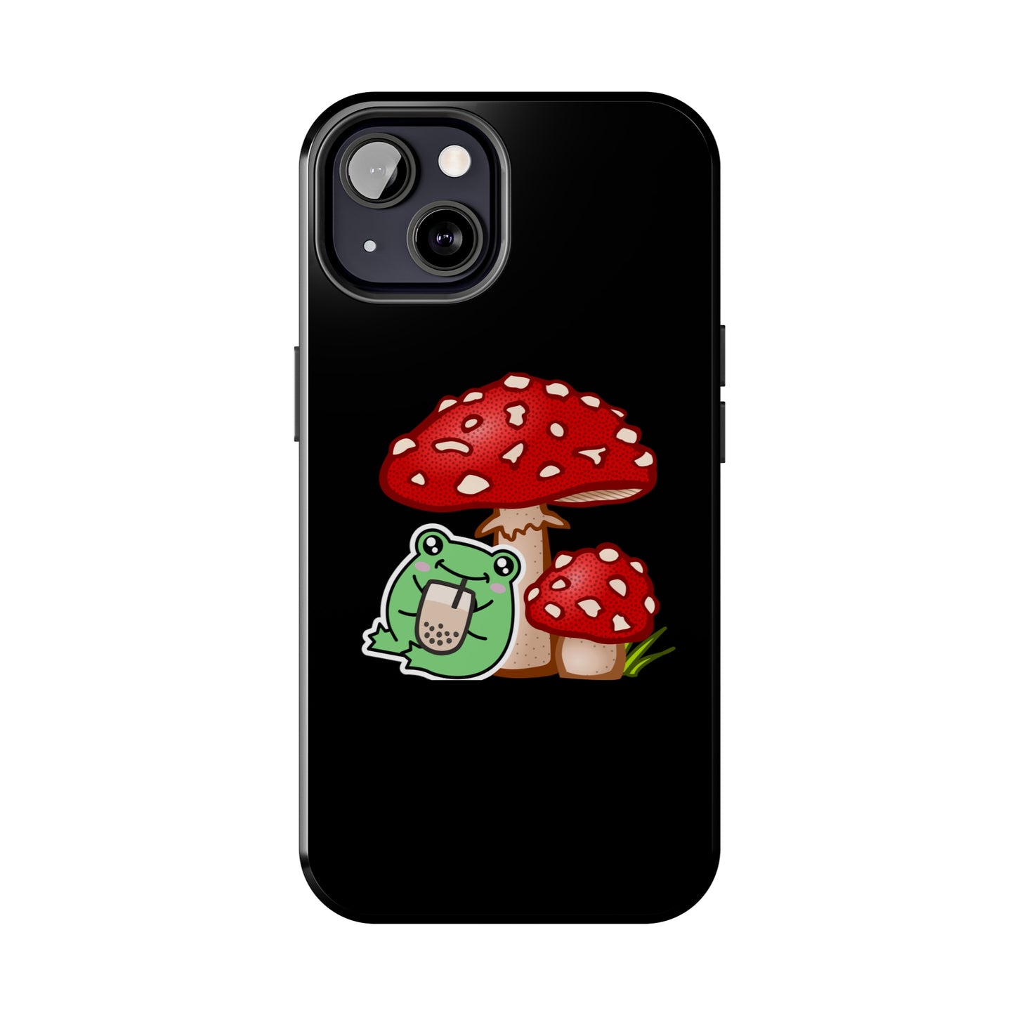 Frog Mushroom Tough Phone Cases