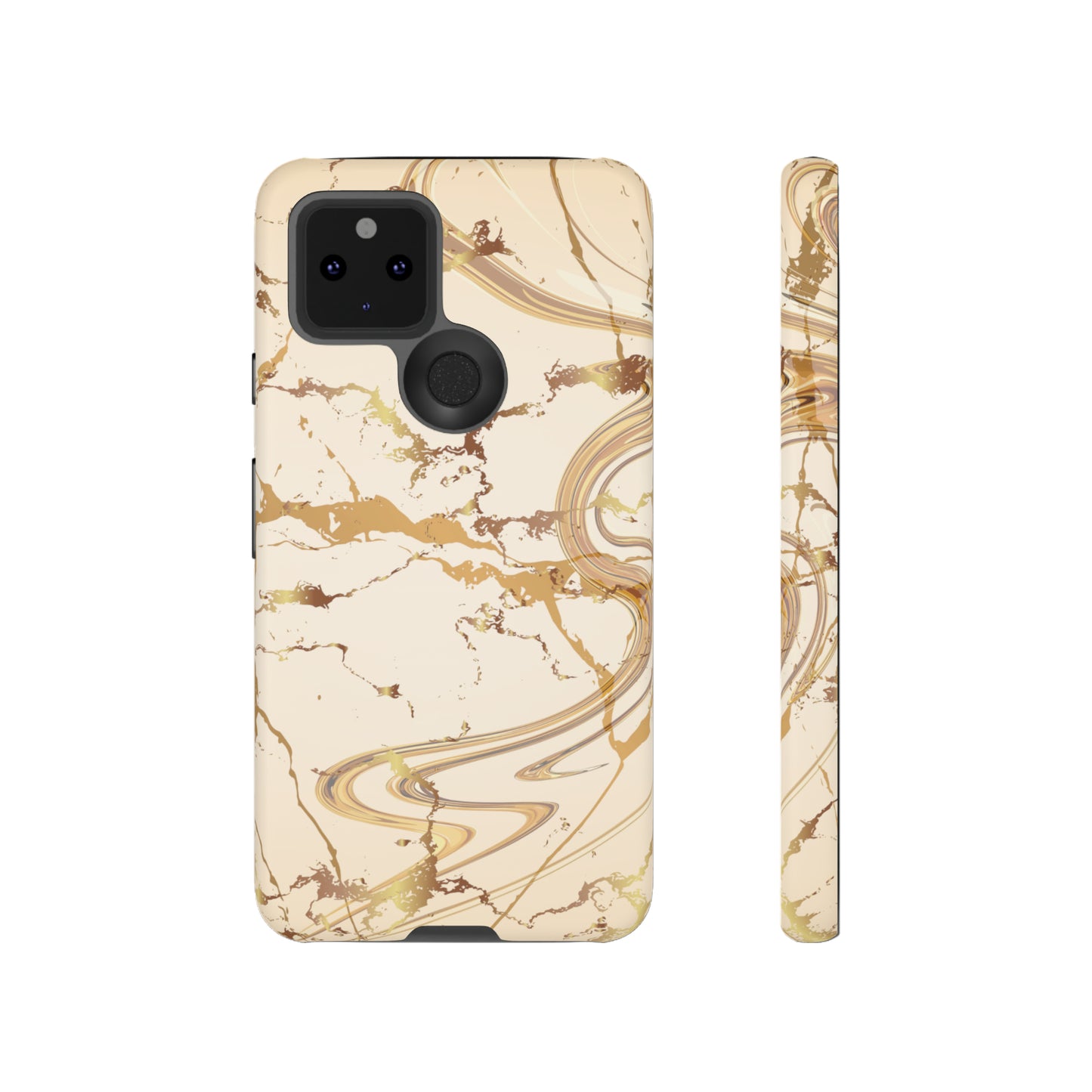 Gold Marble Tough Cases