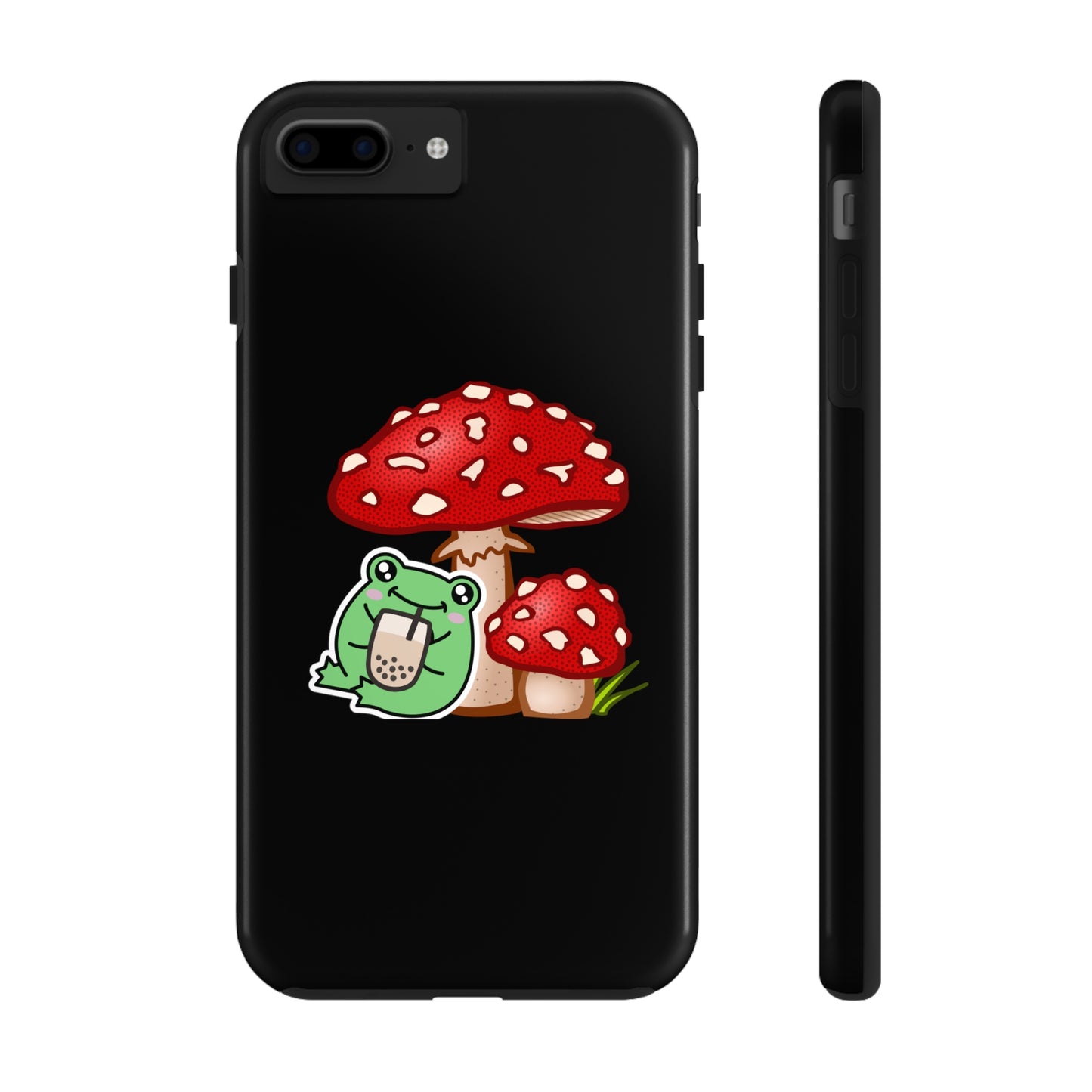 Frog Mushroom Tough Phone Cases