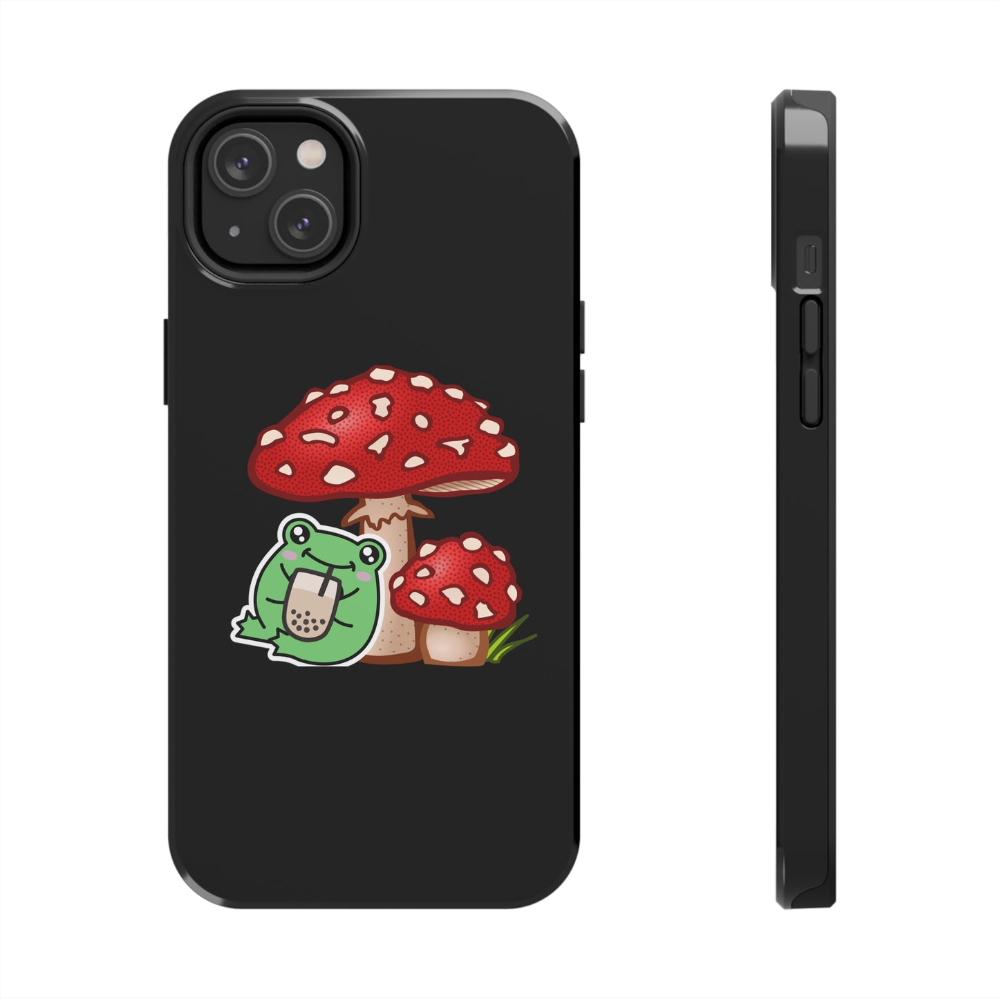 Frog Mushroom Tough Phone Cases