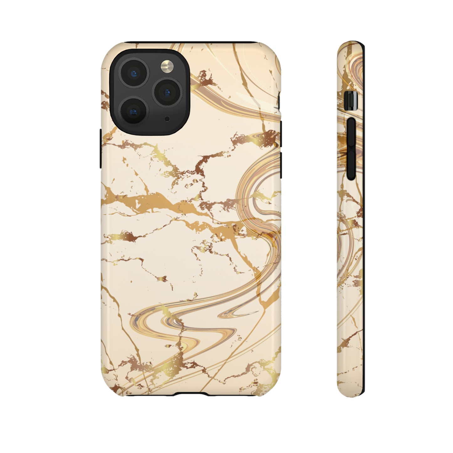 Gold Marble Tough Cases