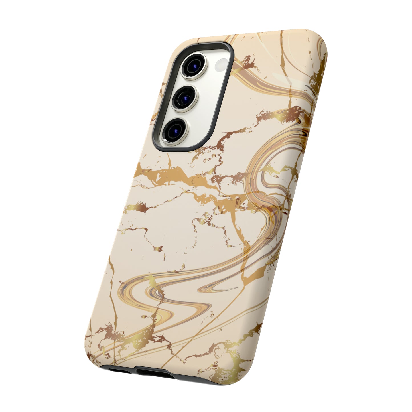 Gold Marble Tough Cases