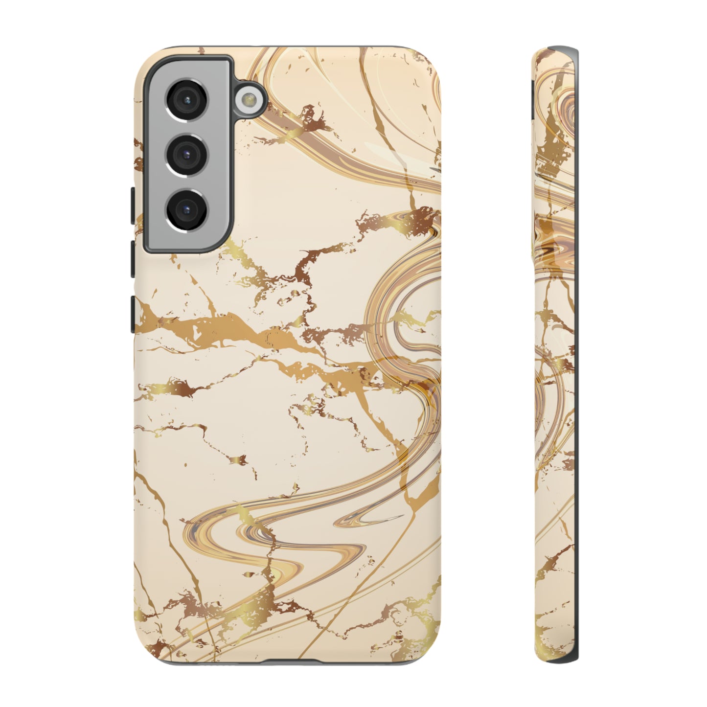 Gold Marble Tough Cases