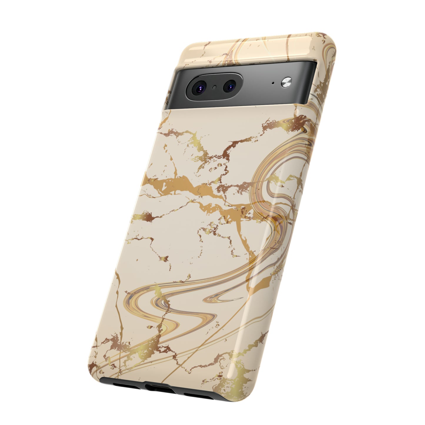 Gold Marble Tough Cases