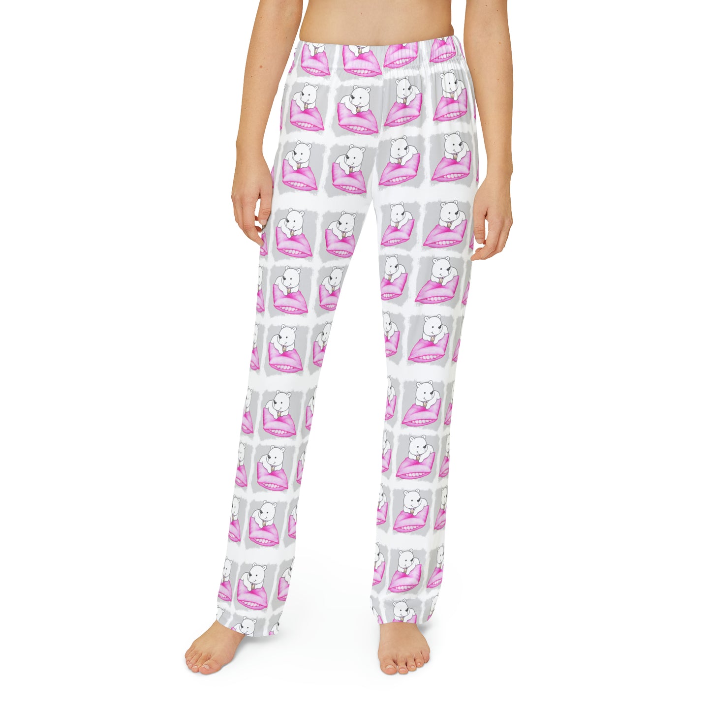 Boba Bear Pillow Kids Pajama Pants