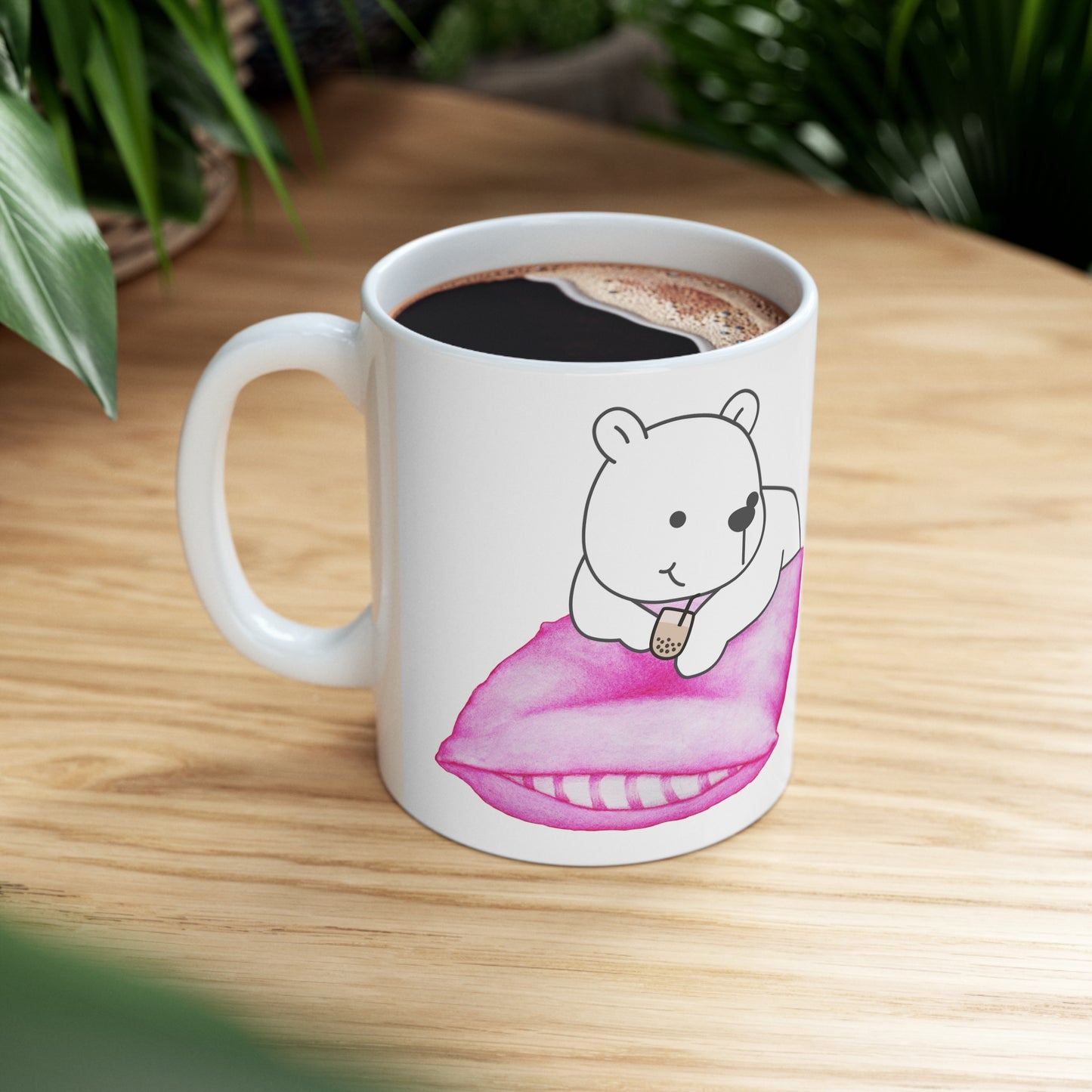 Boba Bear Ceramic Mug