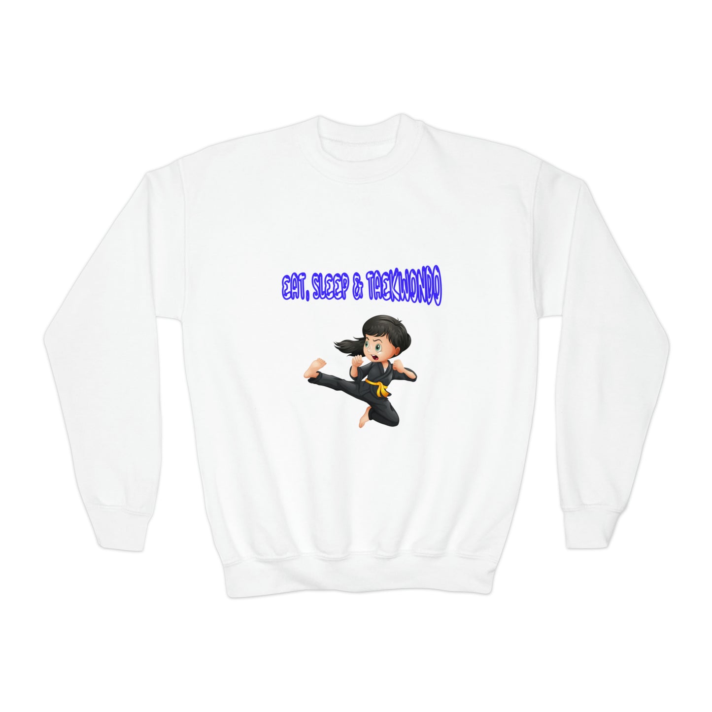 Taekwondo Youth Crewneck Sweatshirt