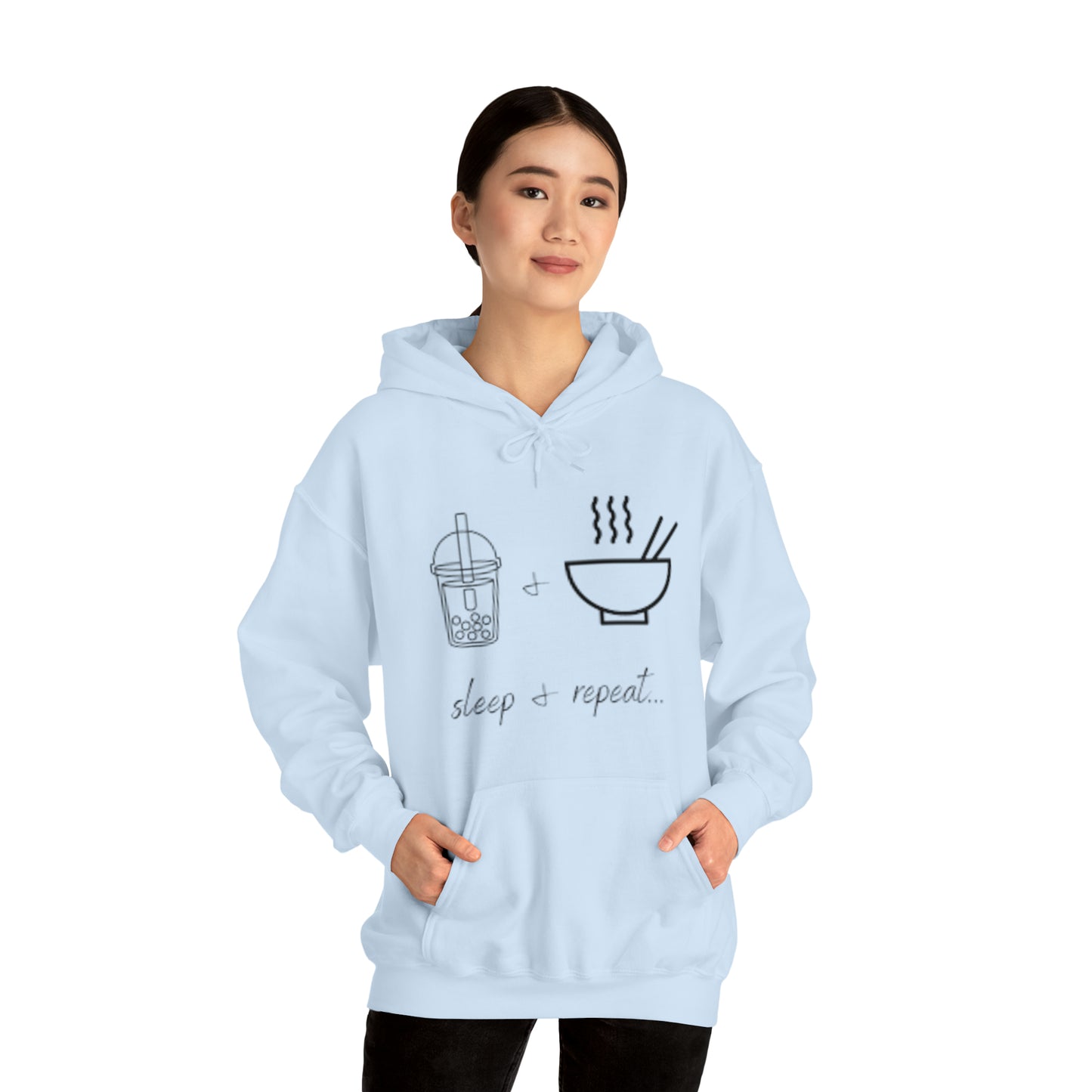 Boba Tea Unisex Heavy Blend™ Hooded Sweatshirt