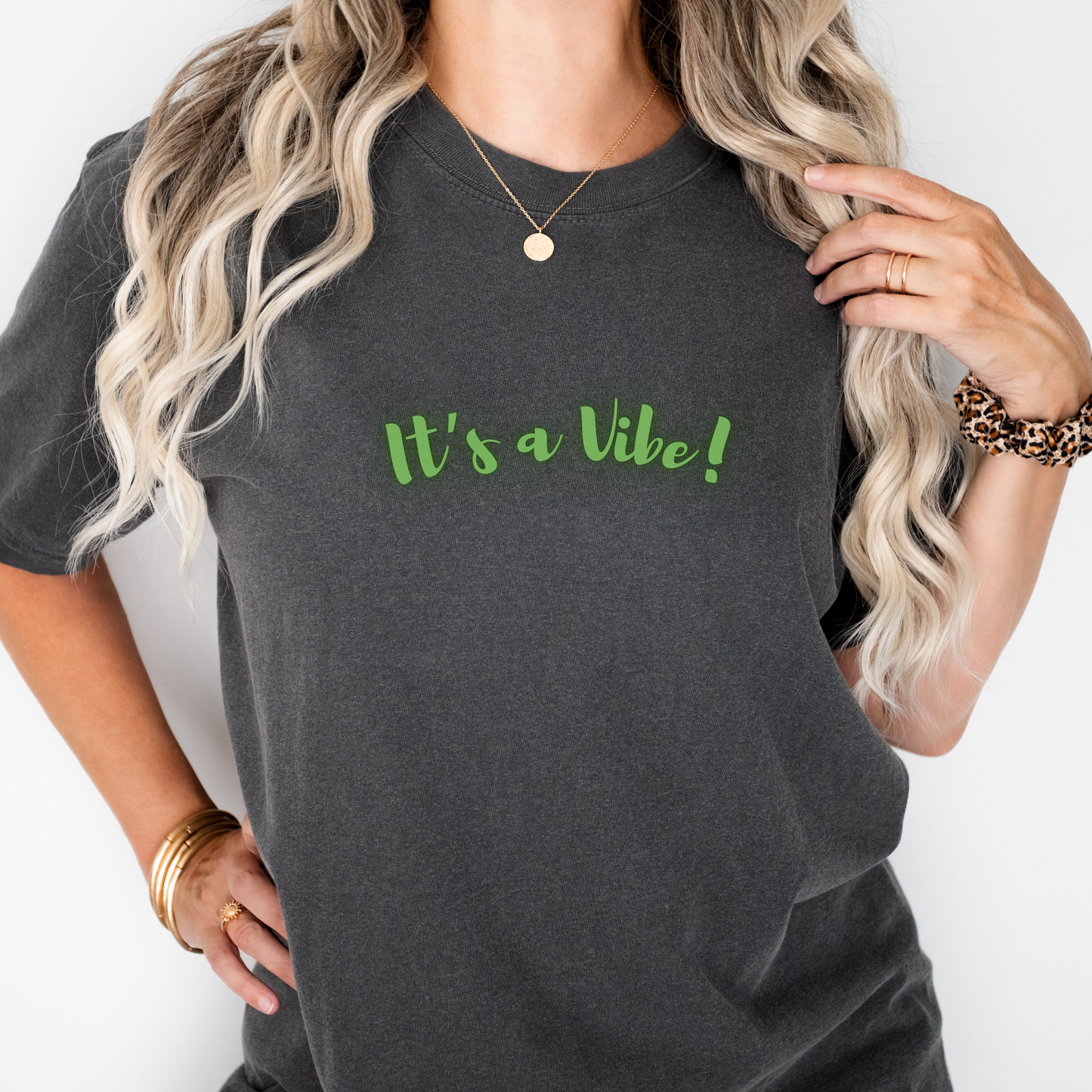 It's a Vibe Unisex Garment-Dyed T-shirt