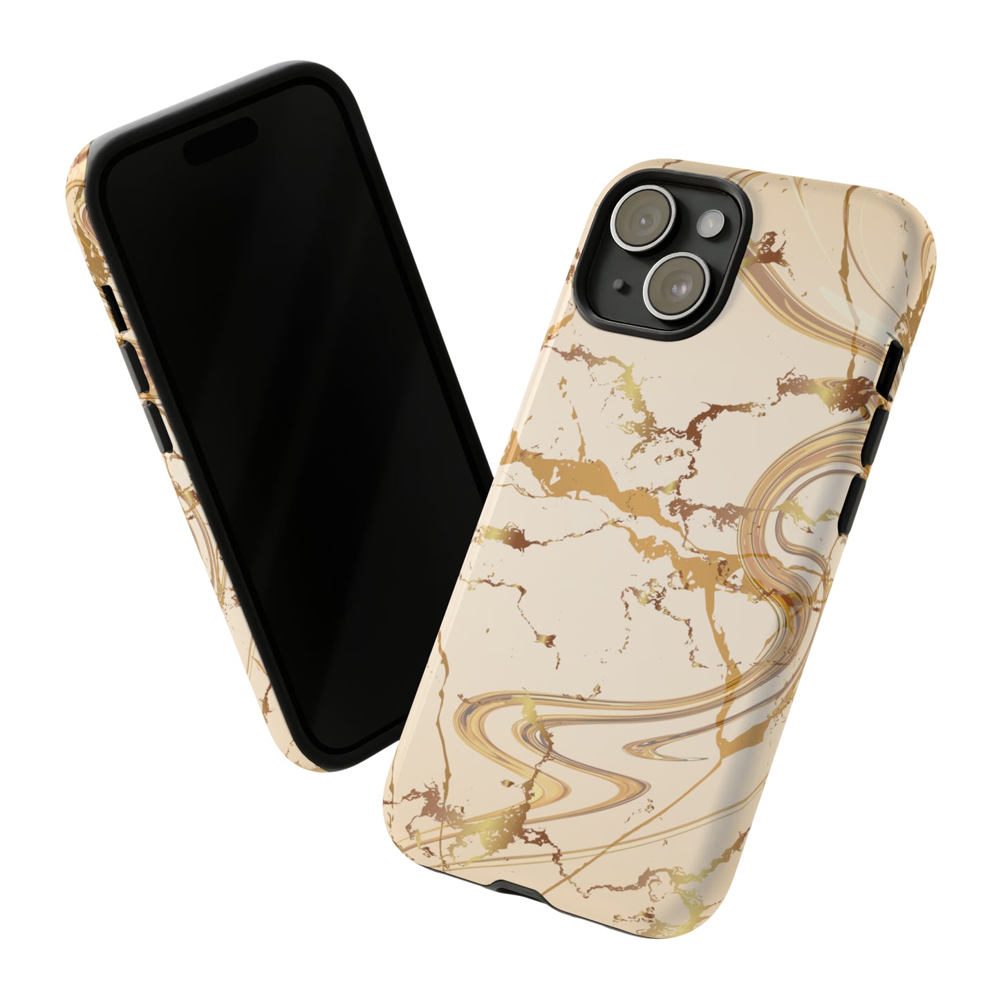 Gold Marble Tough Cases