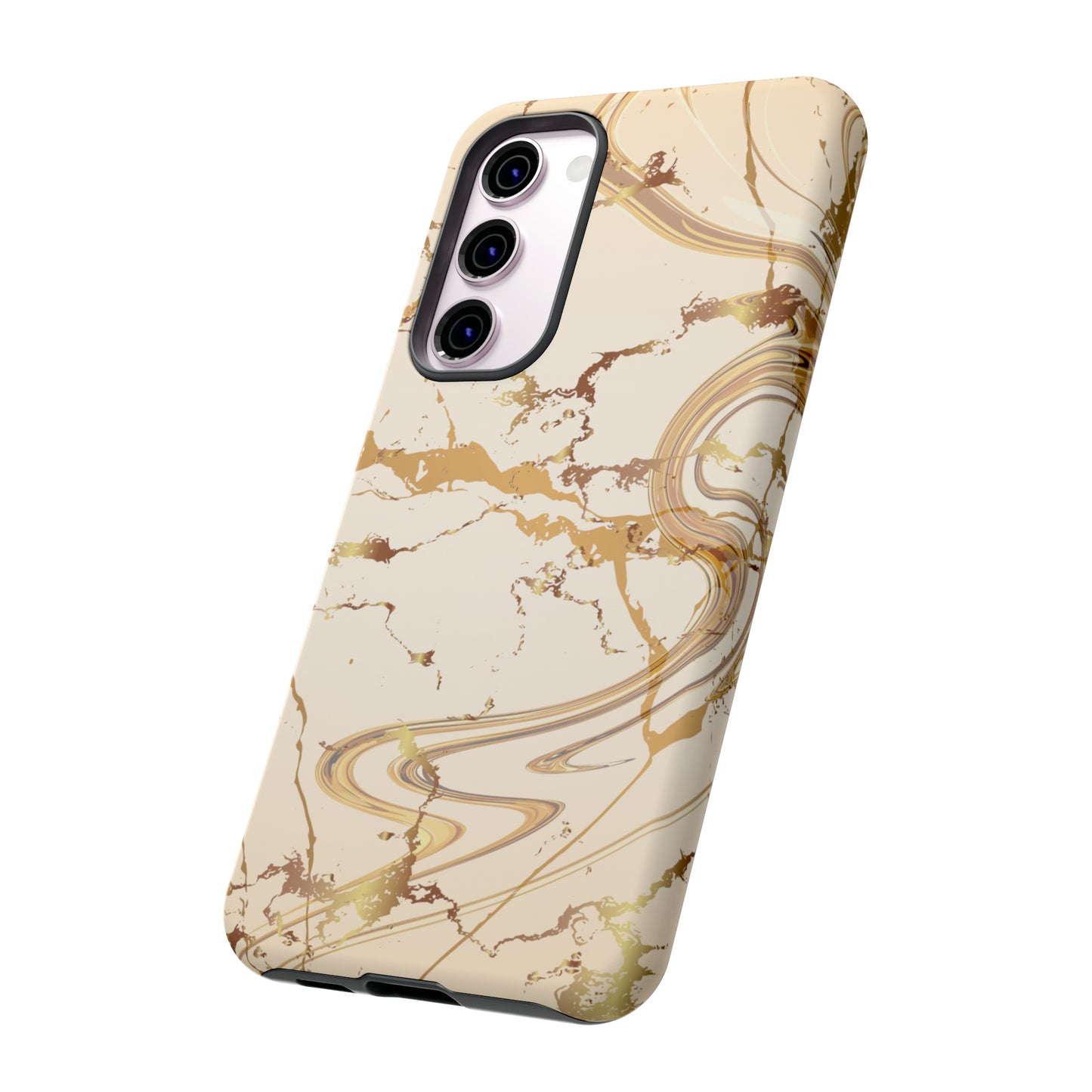 Gold Marble Tough Cases