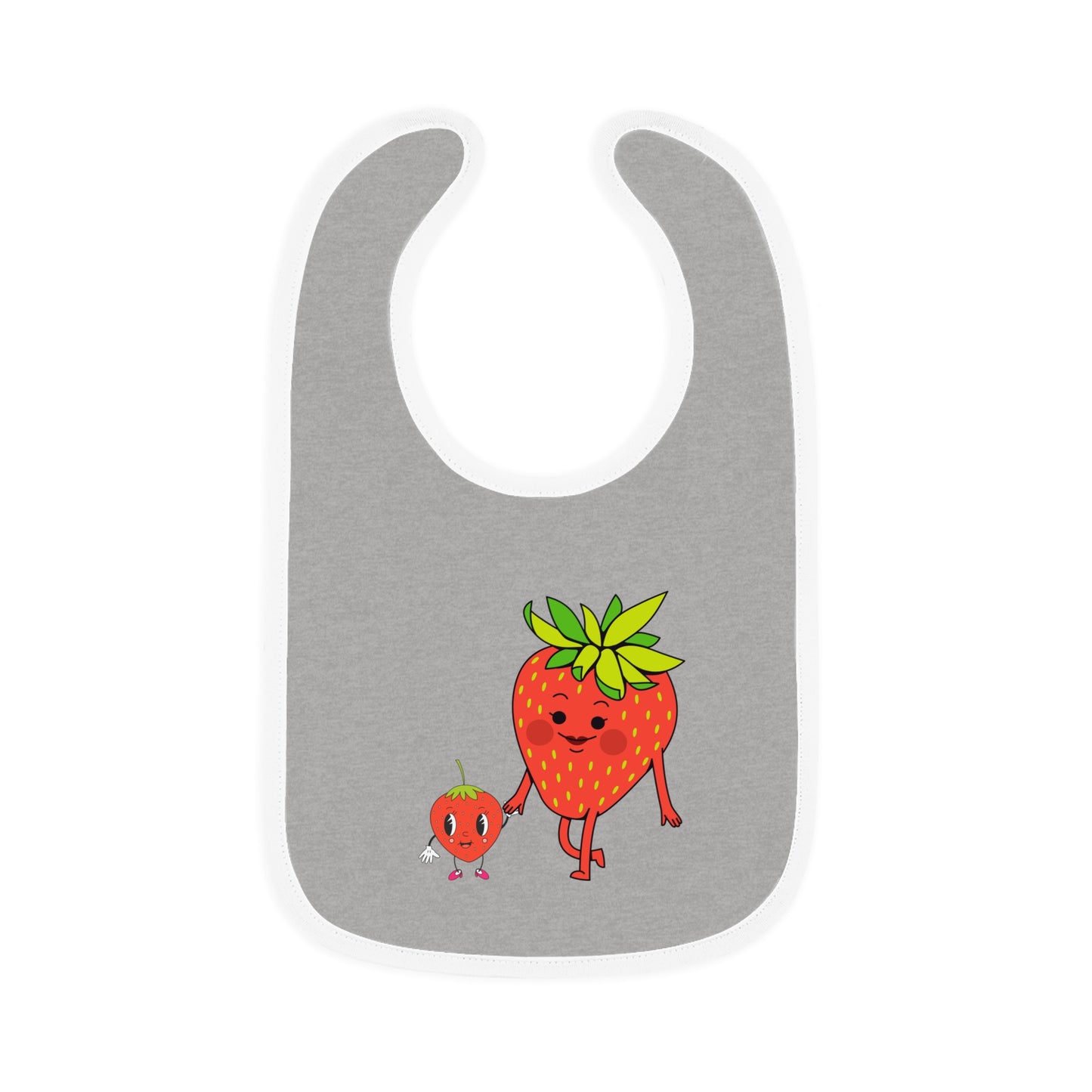 Strawberries Baby Bib