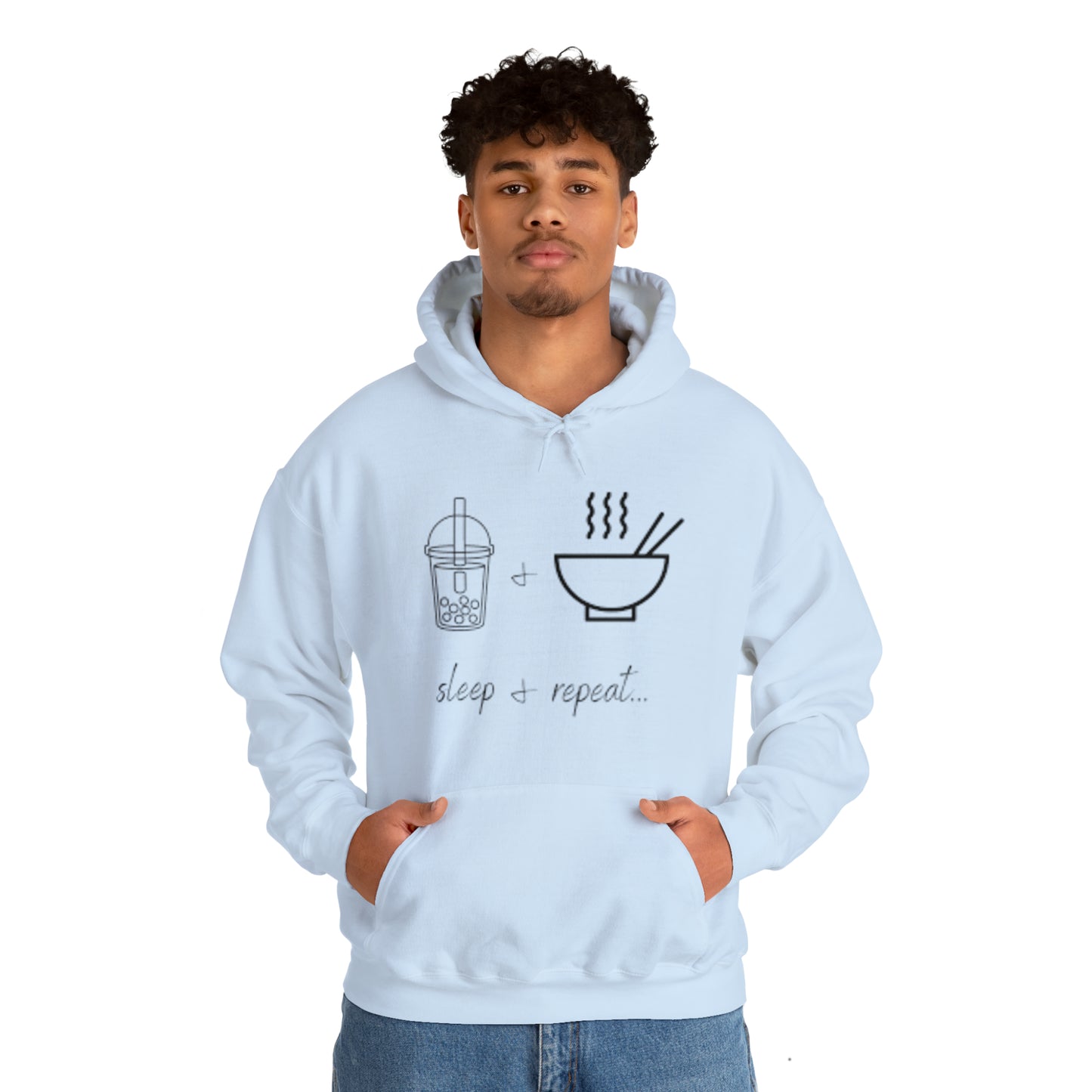 Boba Tea Unisex Heavy Blend™ Hooded Sweatshirt