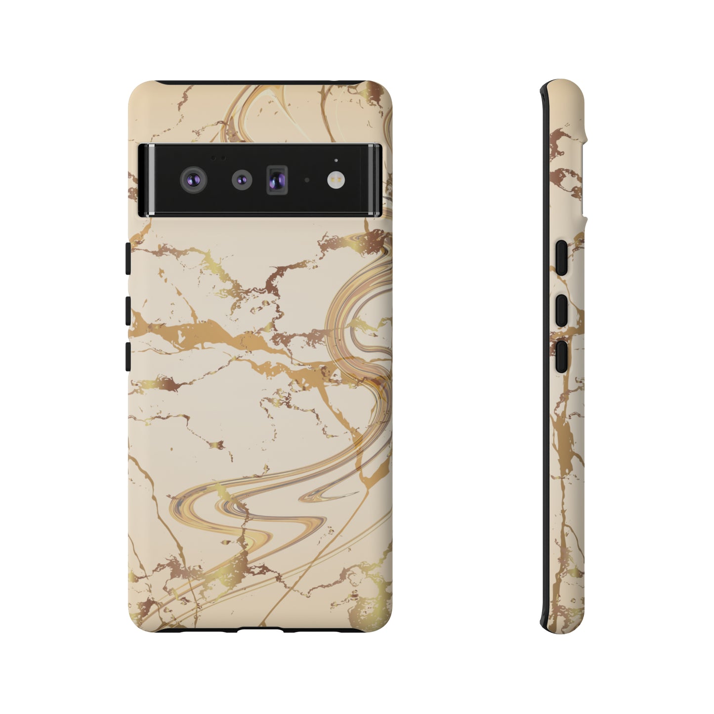 Gold Marble Tough Cases