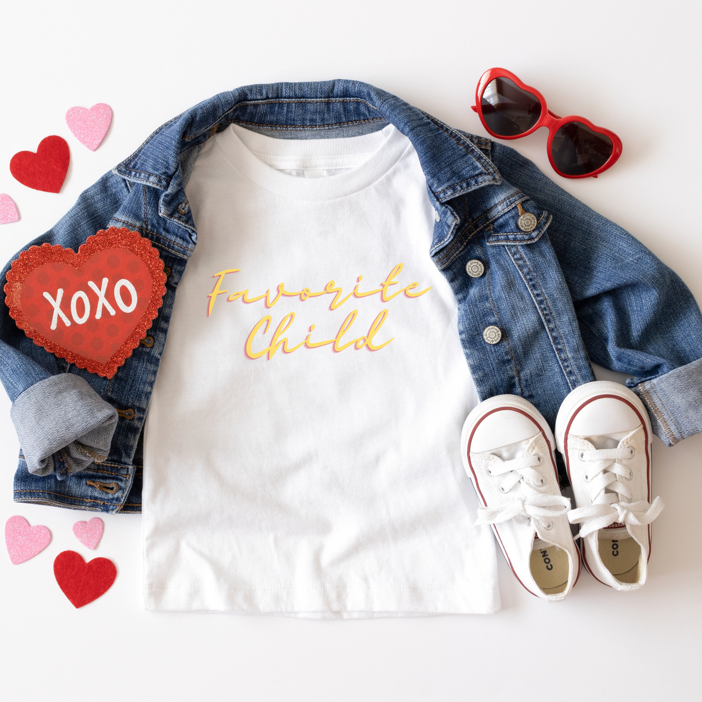 Favorite Child Toddler Short Sleeve Tee