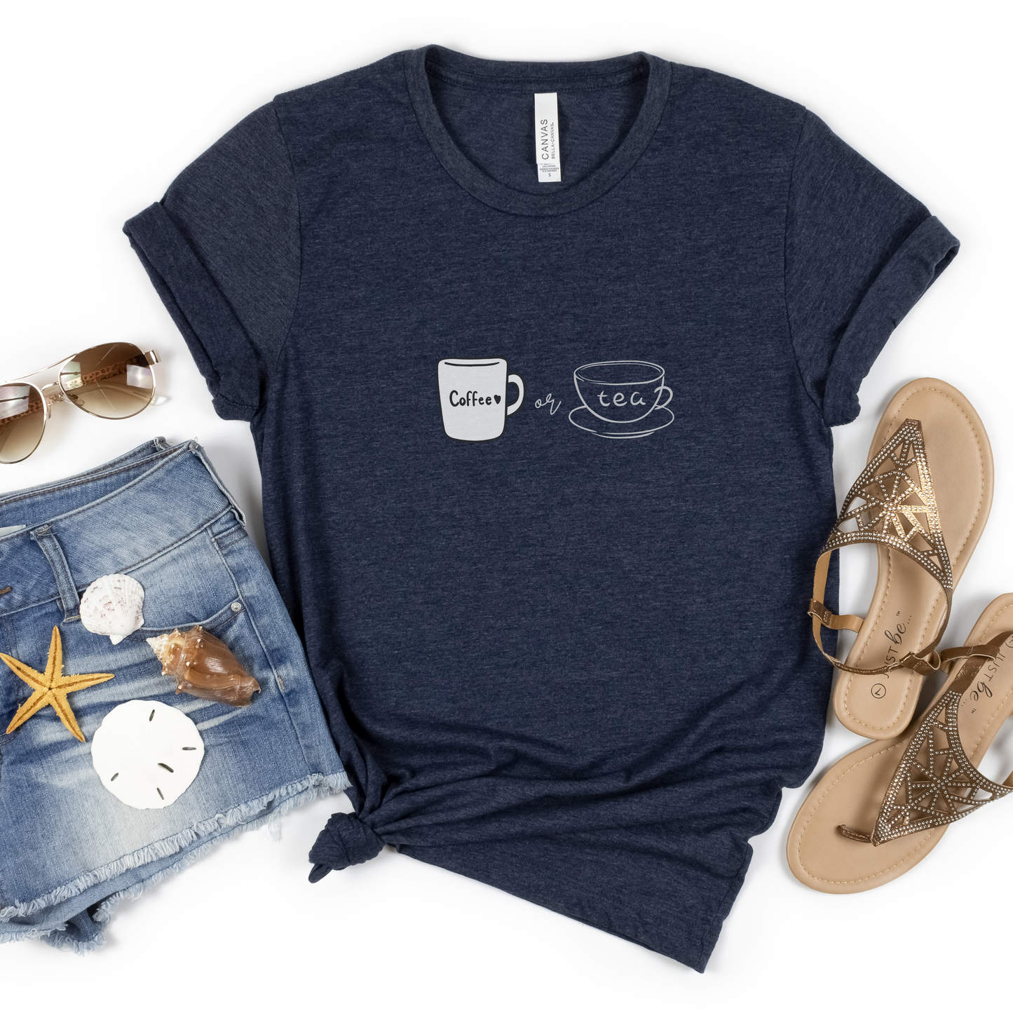 Coffee or Tea Unisex Jersey Short Sleeve Tee