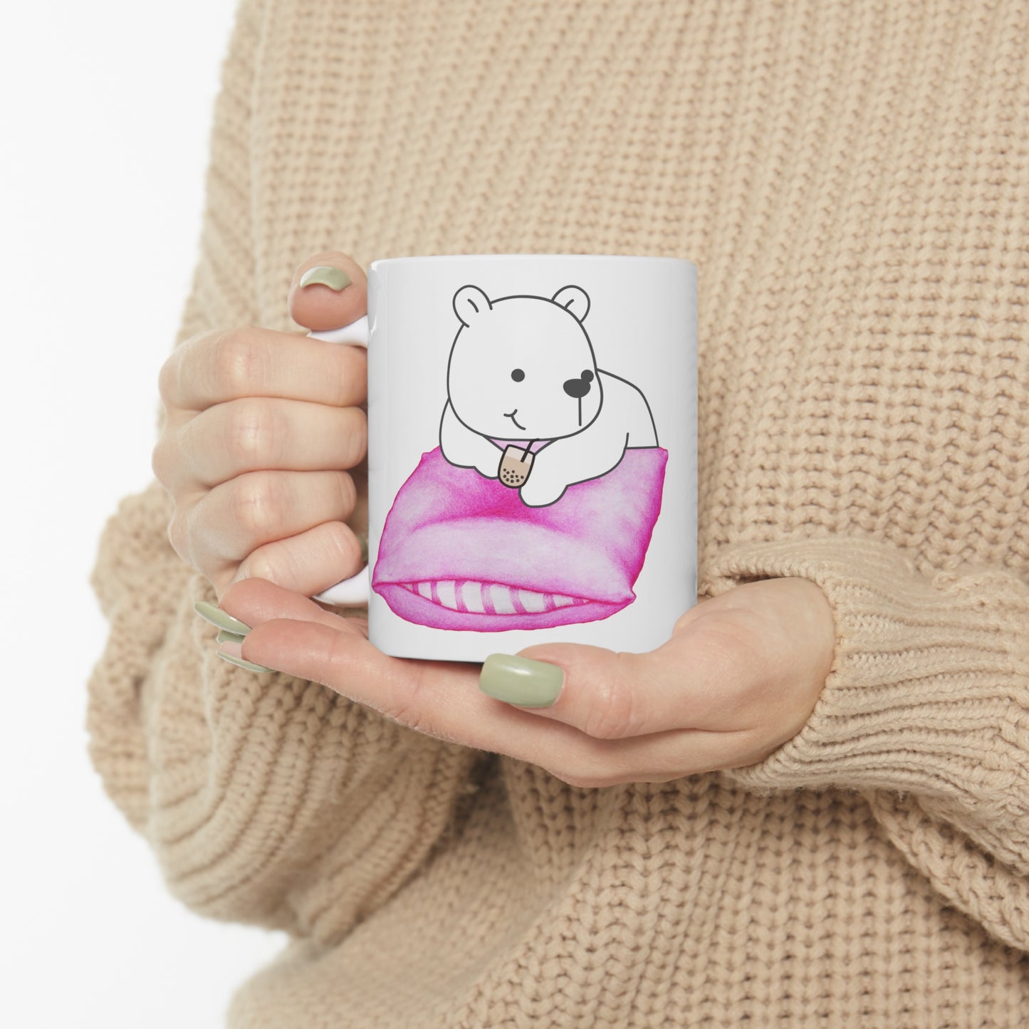 Boba Bear Ceramic Mug