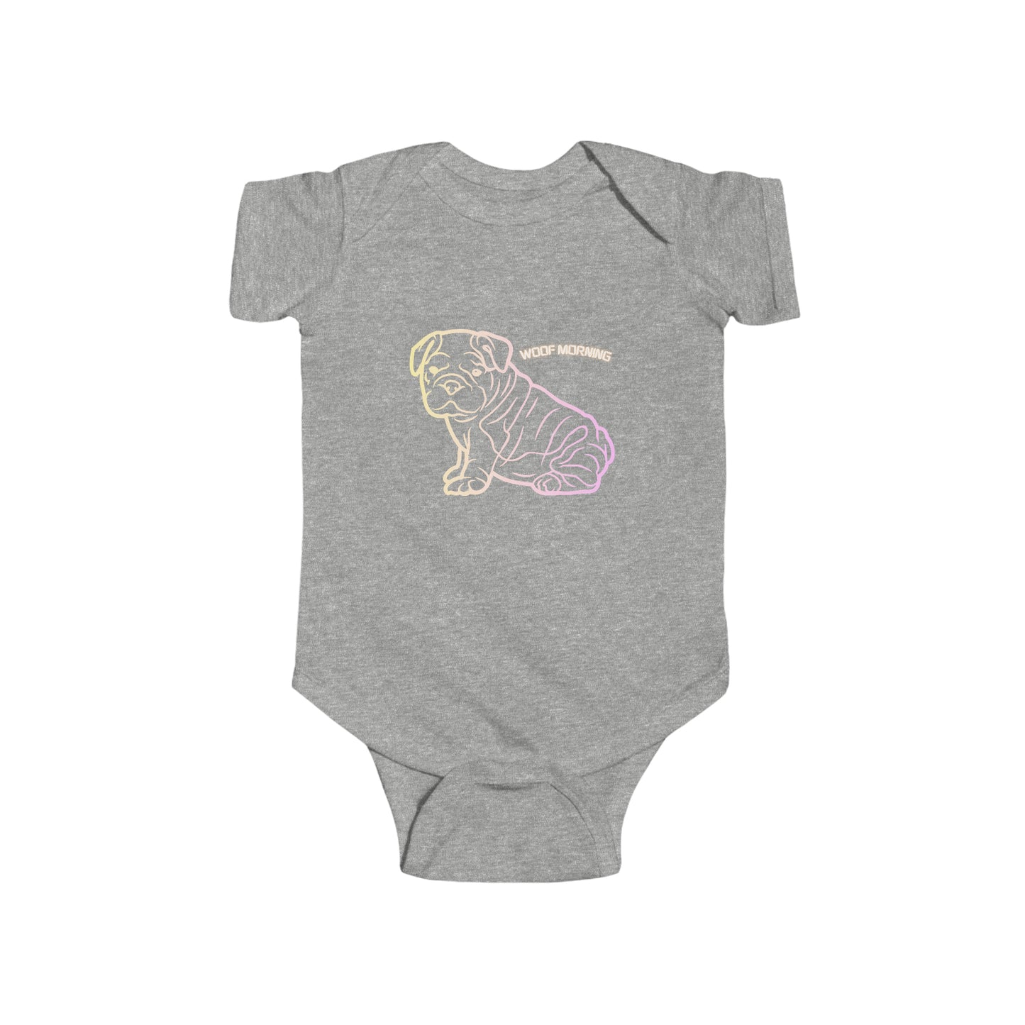 English Bulldog Infant Fine Jersey Bodysuit