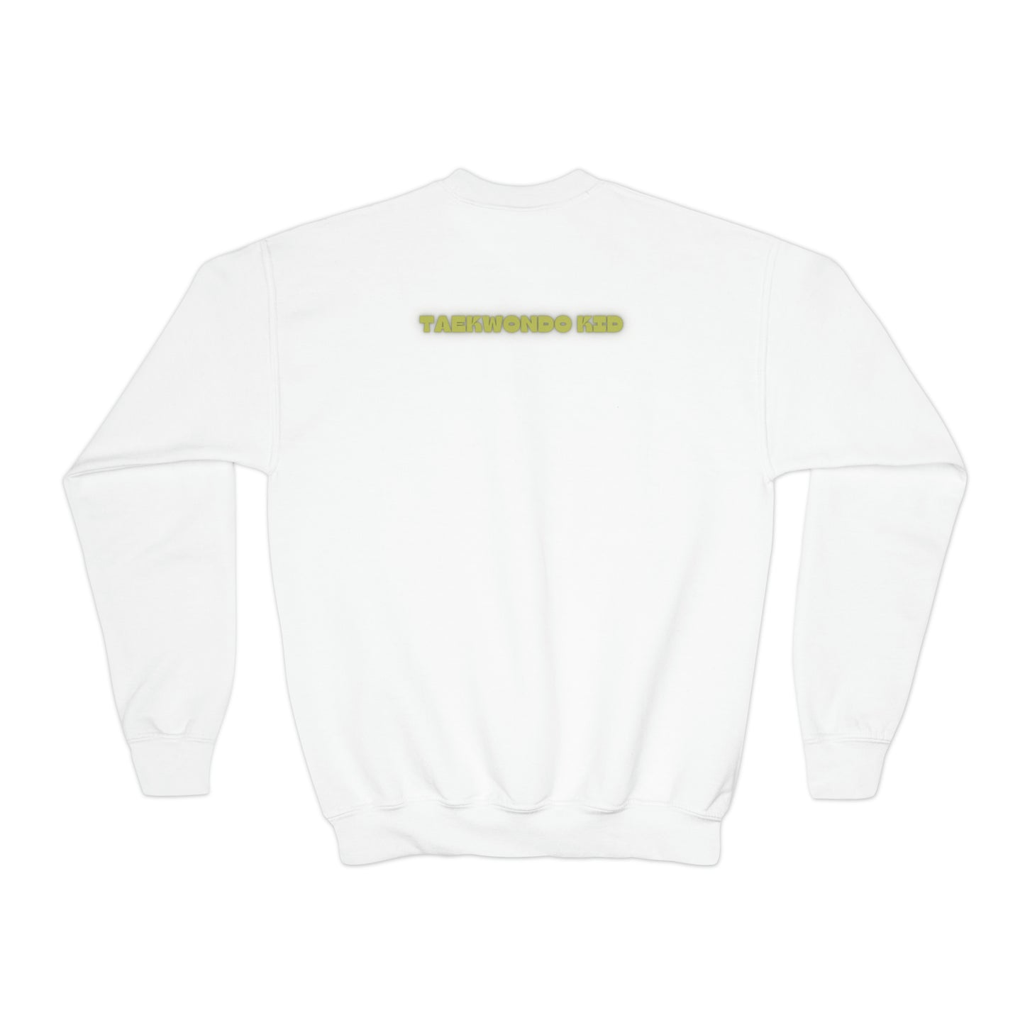 Youth Taekwondo Kid Crewneck Sweatshirt