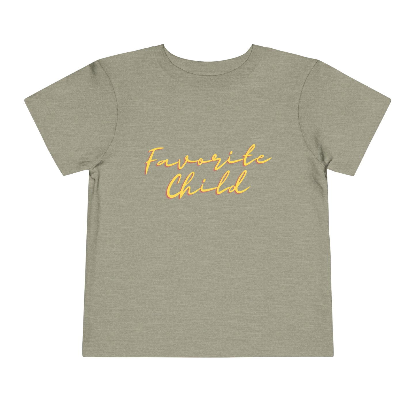 Favorite Child Toddler Short Sleeve Tee