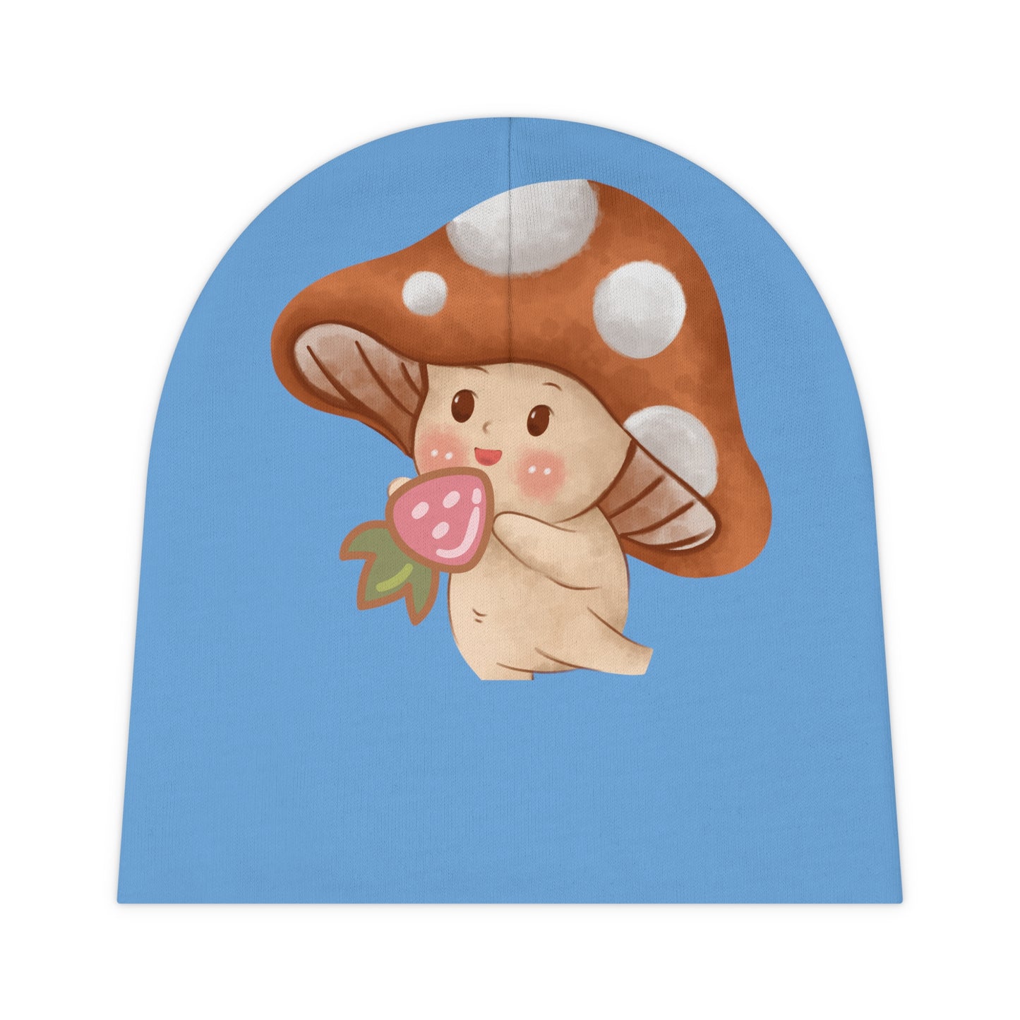 Mushroom Baby Beanie