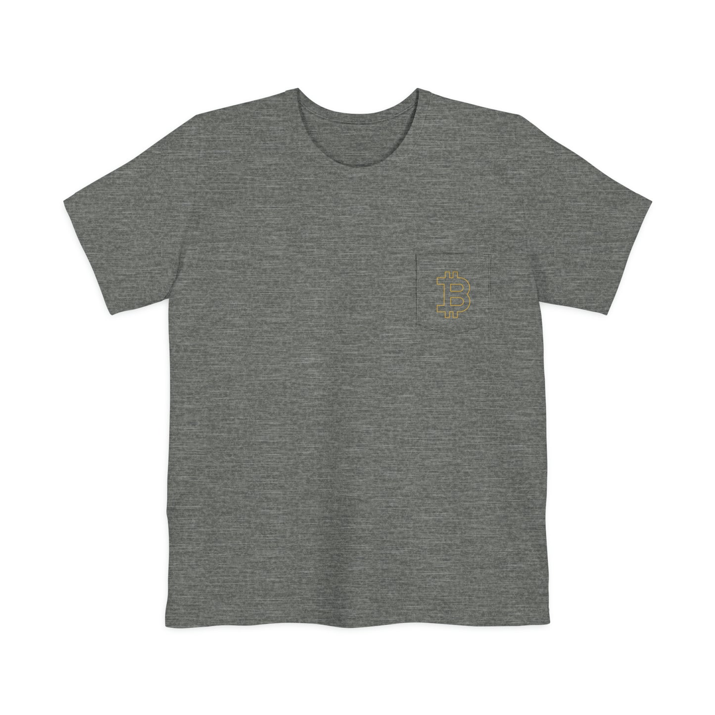 Bitcoin Unisex Pocket T-shirt