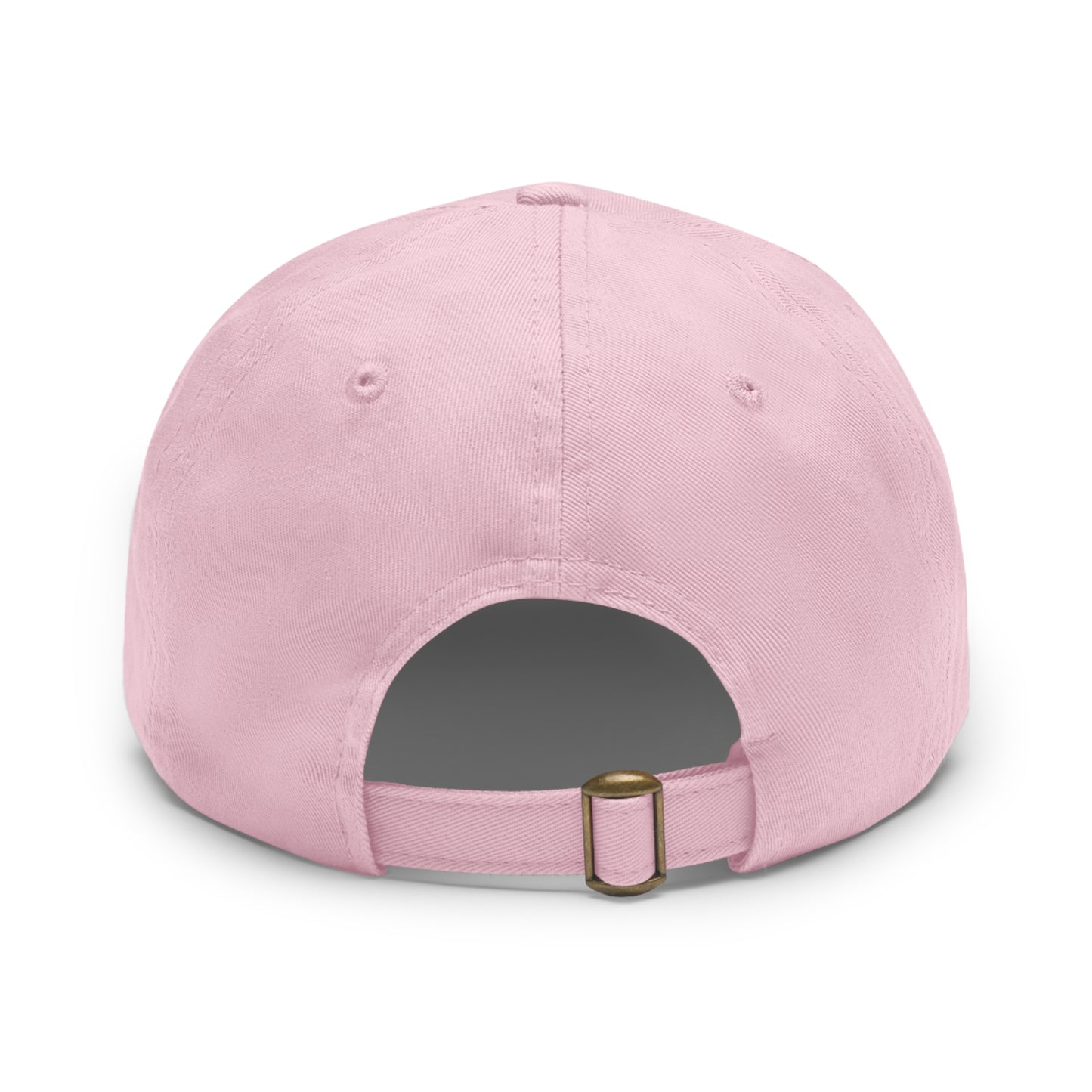 Strawberry Hat with Leather Patch (Round)