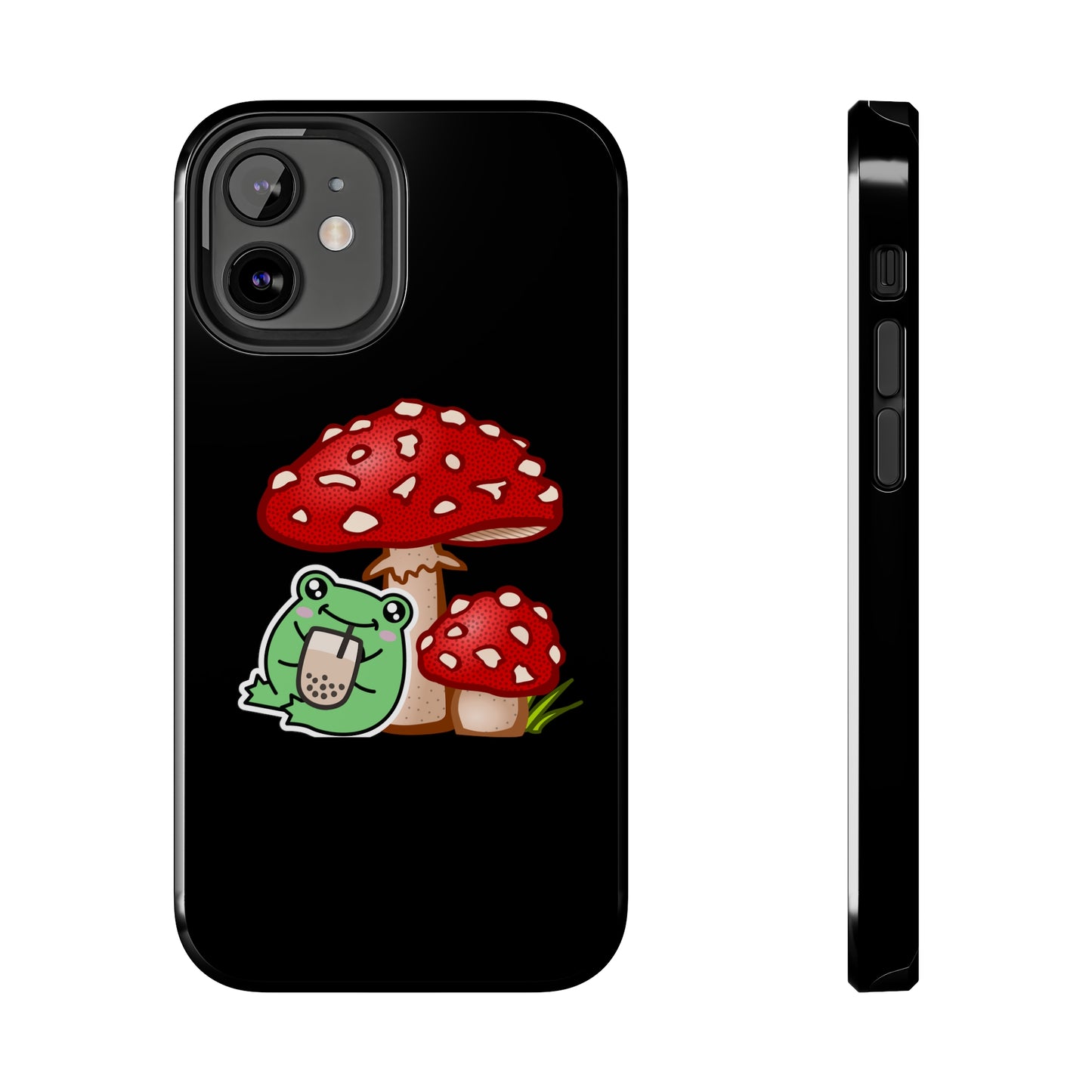 Frog Mushroom Tough Phone Cases