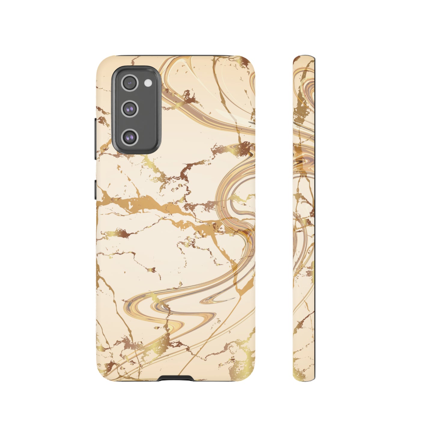 Gold Marble Tough Cases