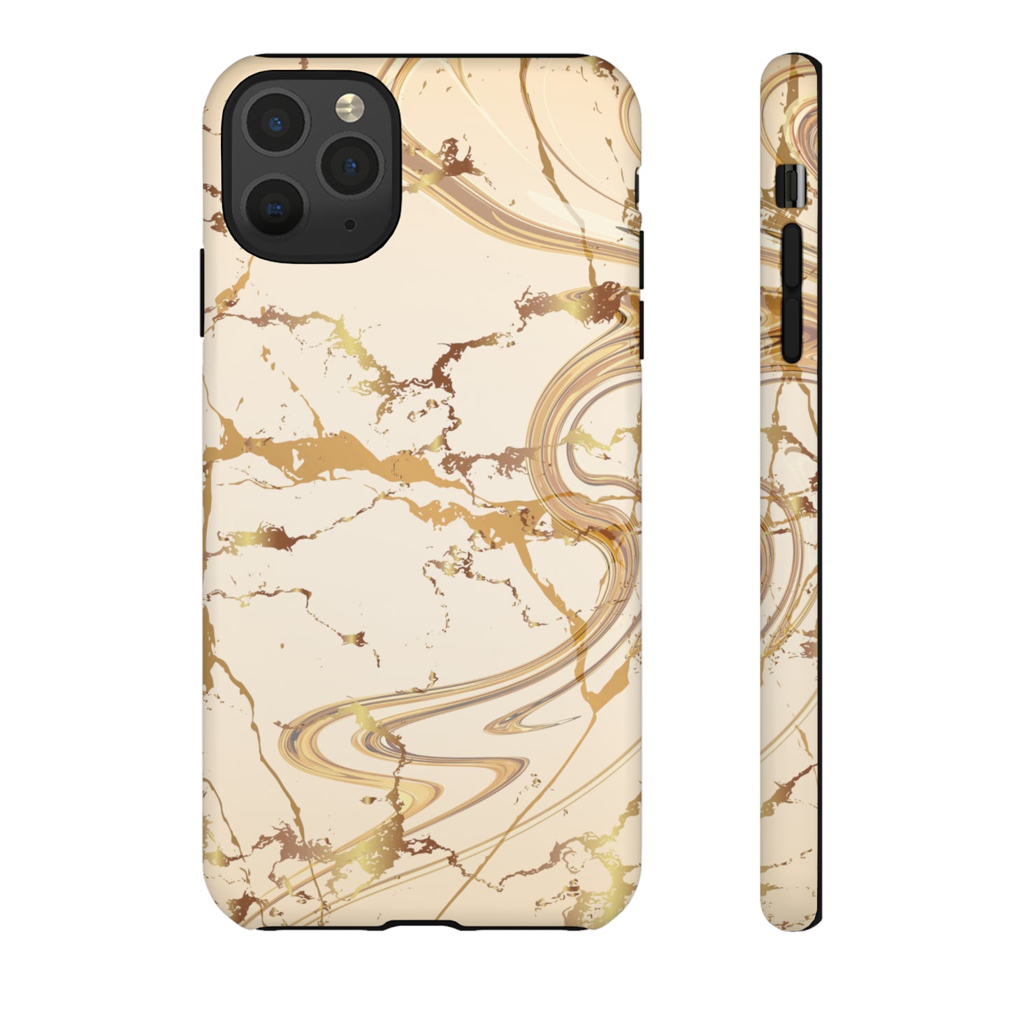 Gold Marble Tough Cases