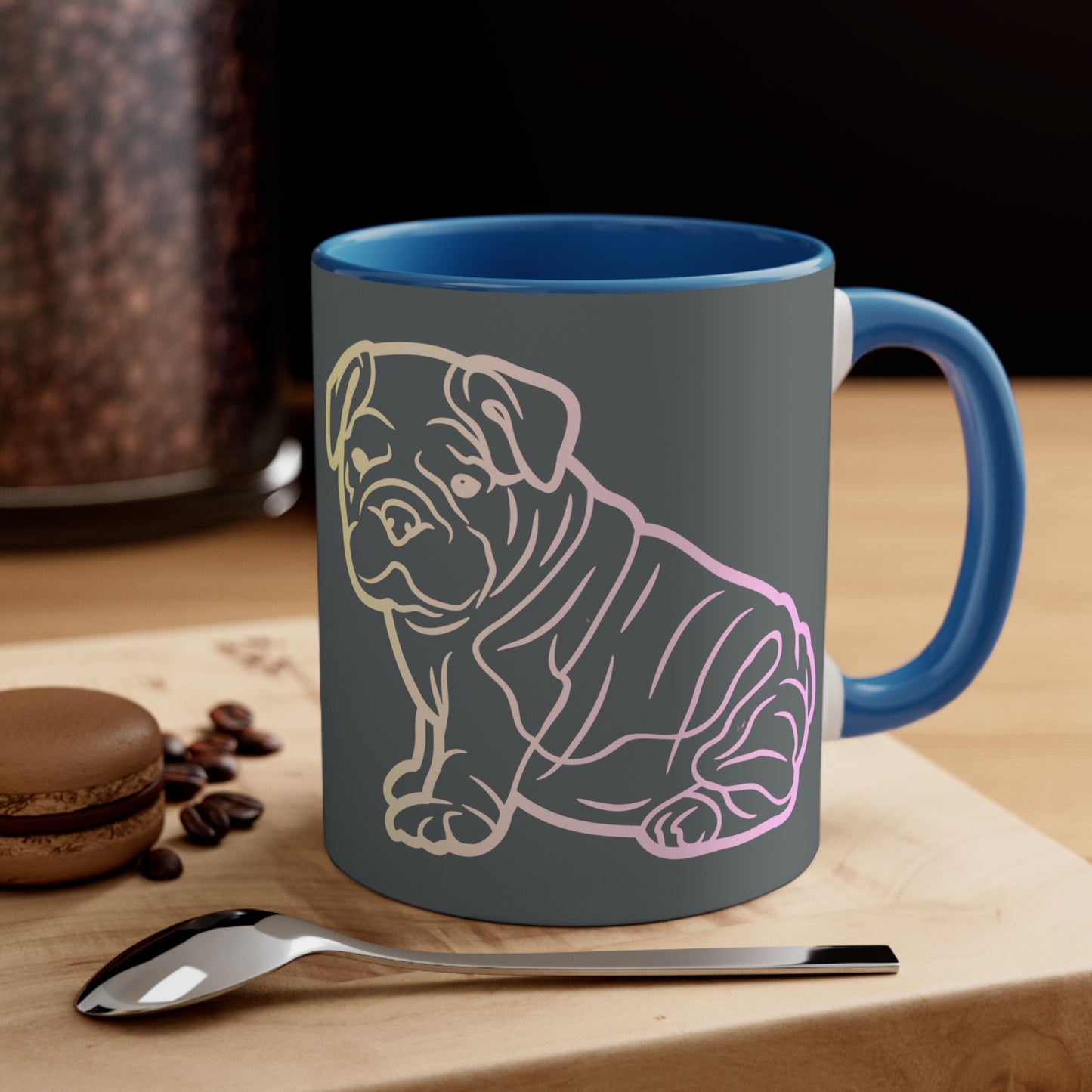 English Bulldog Accent Coffee Mug, 11oz