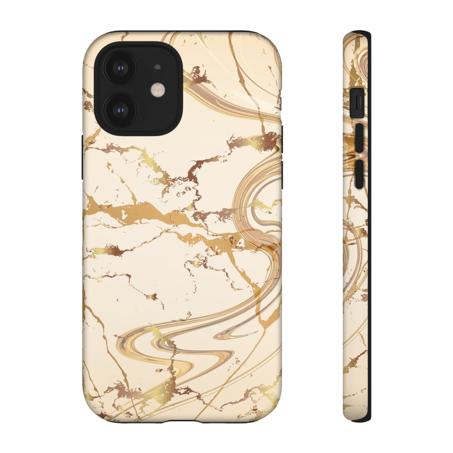 Gold Marble Tough Cases