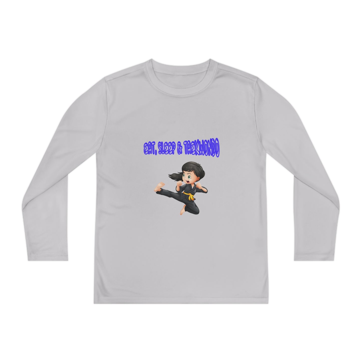 Taekwondo Youth Long Sleeve Competitor Tee