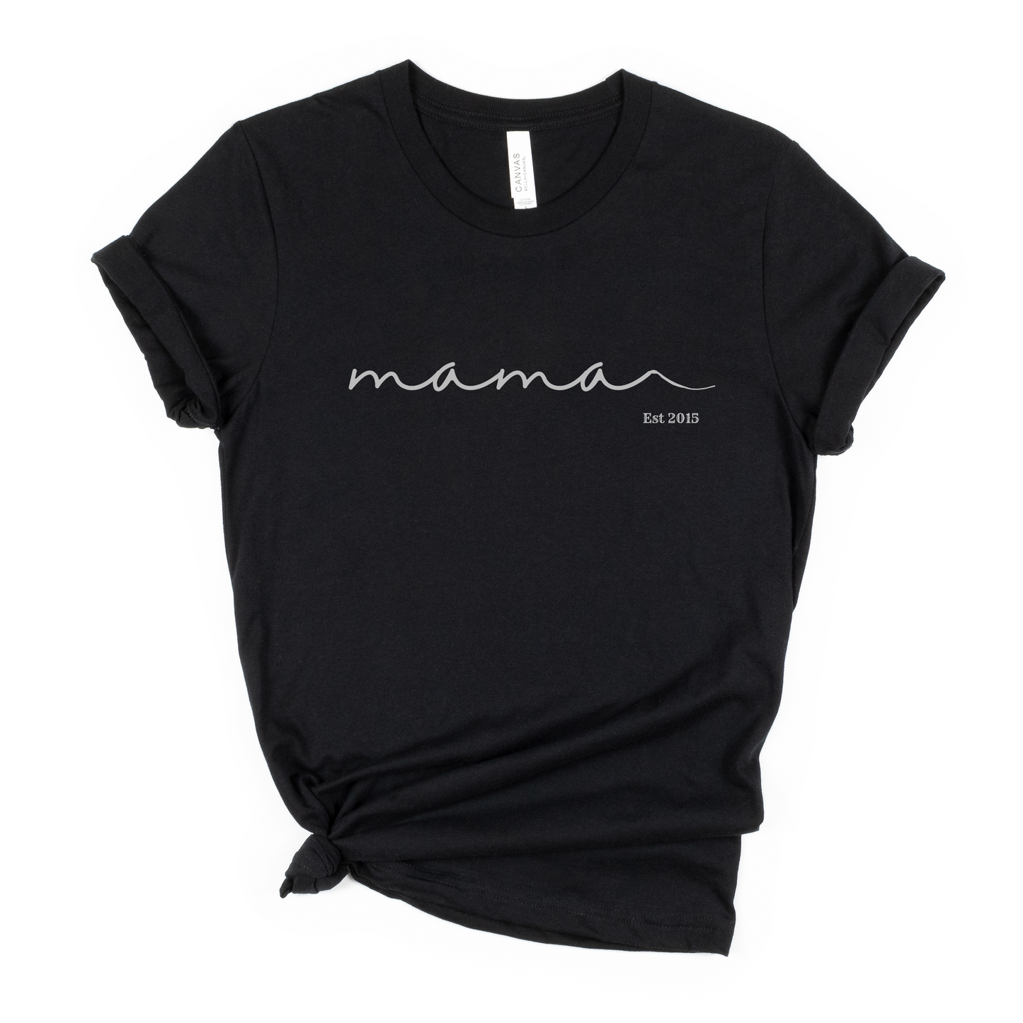 Personalized Mama Jersey Short Sleeve Tee